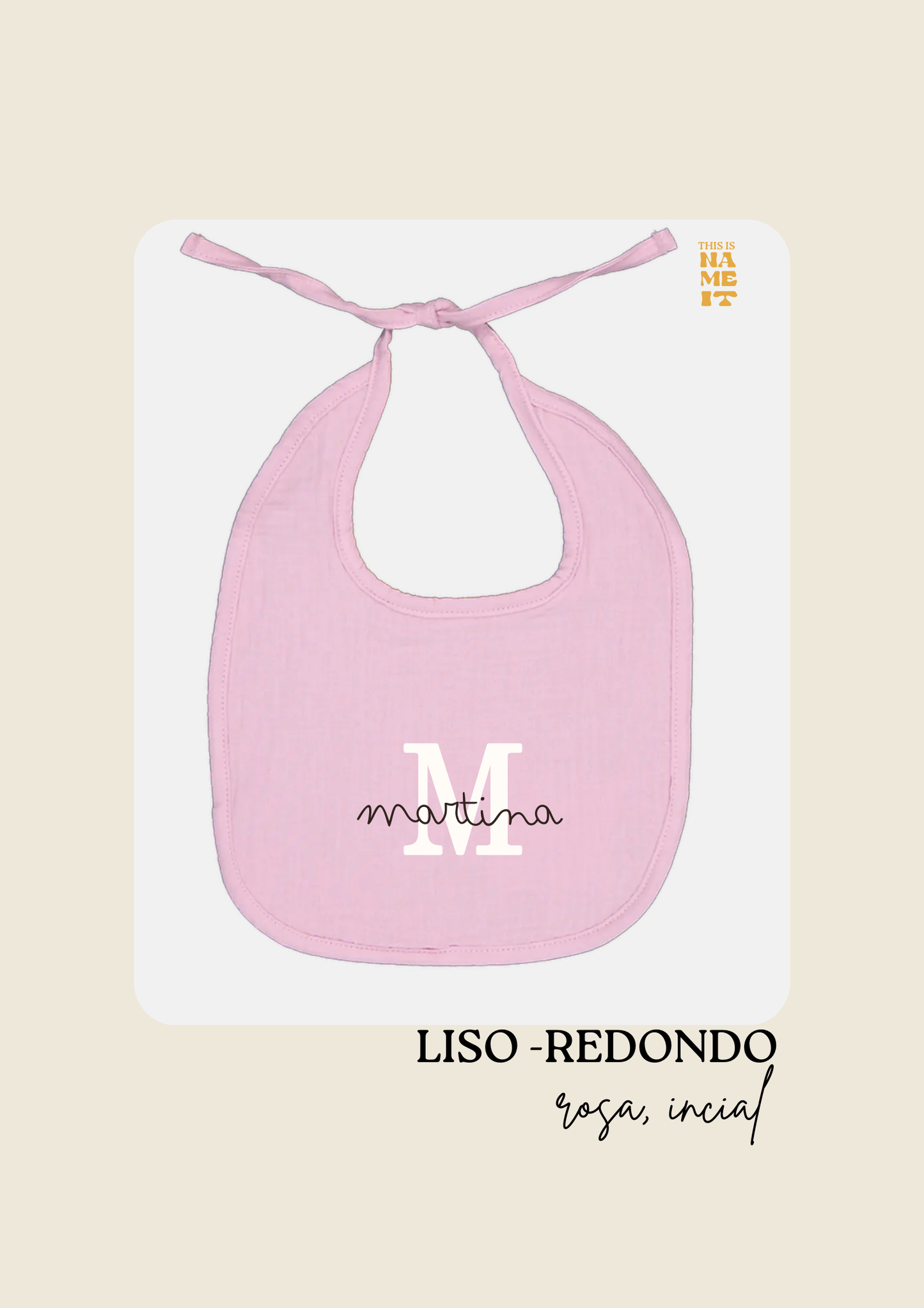 Personalized bib