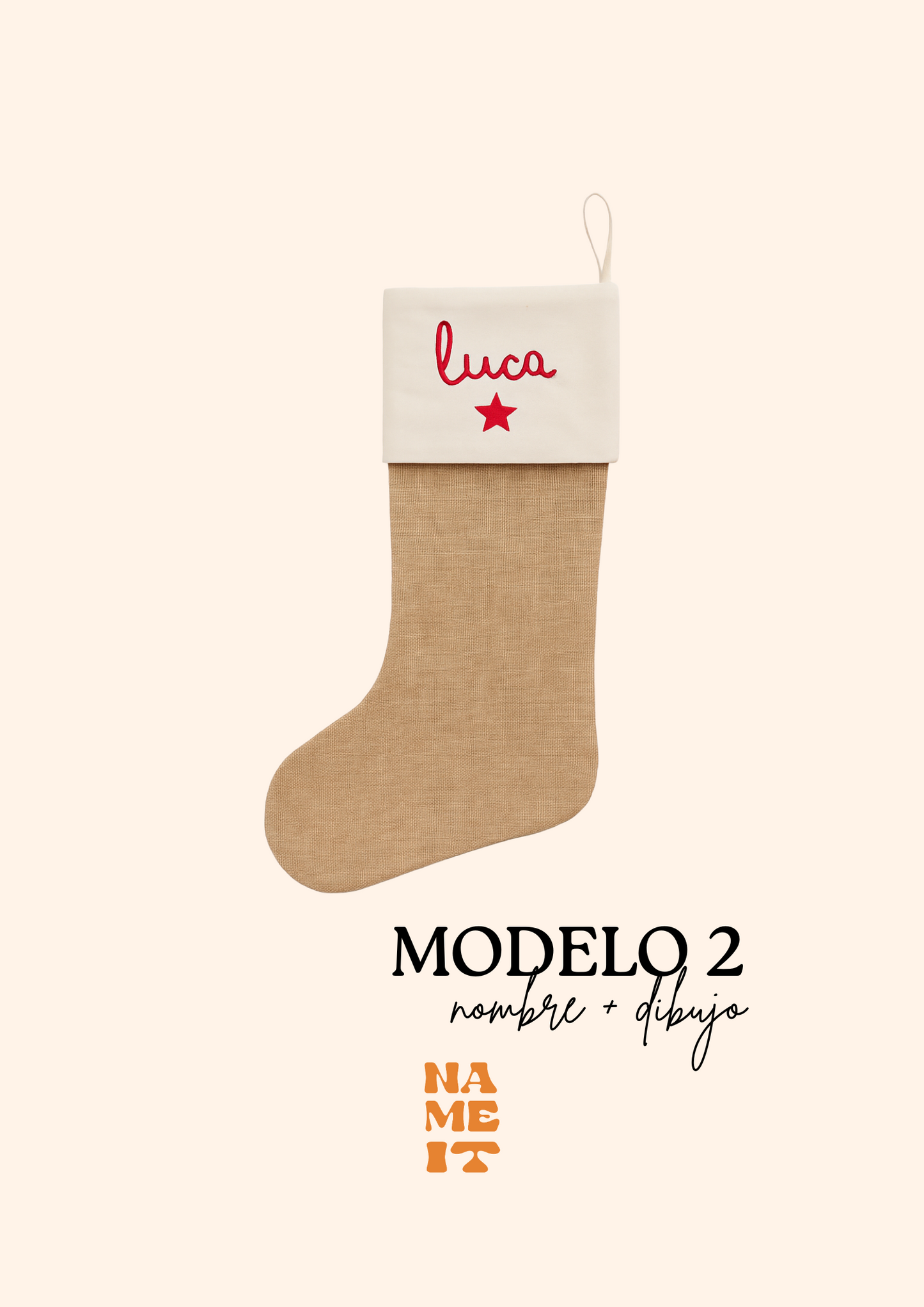 Personalized Christmas stocking