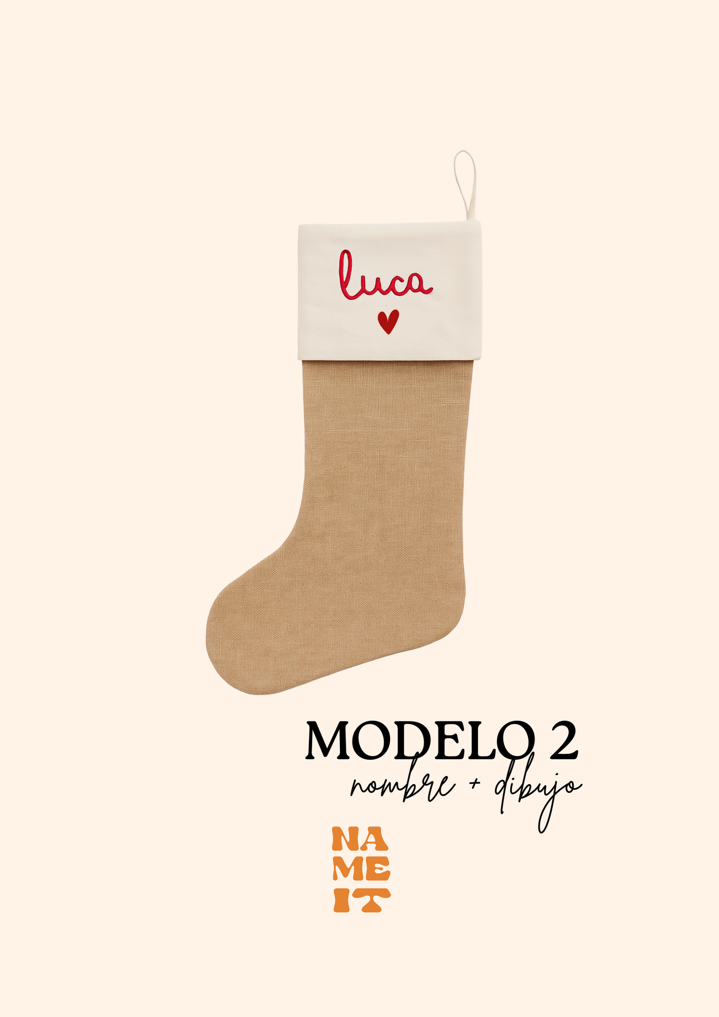 Personalized Christmas stocking