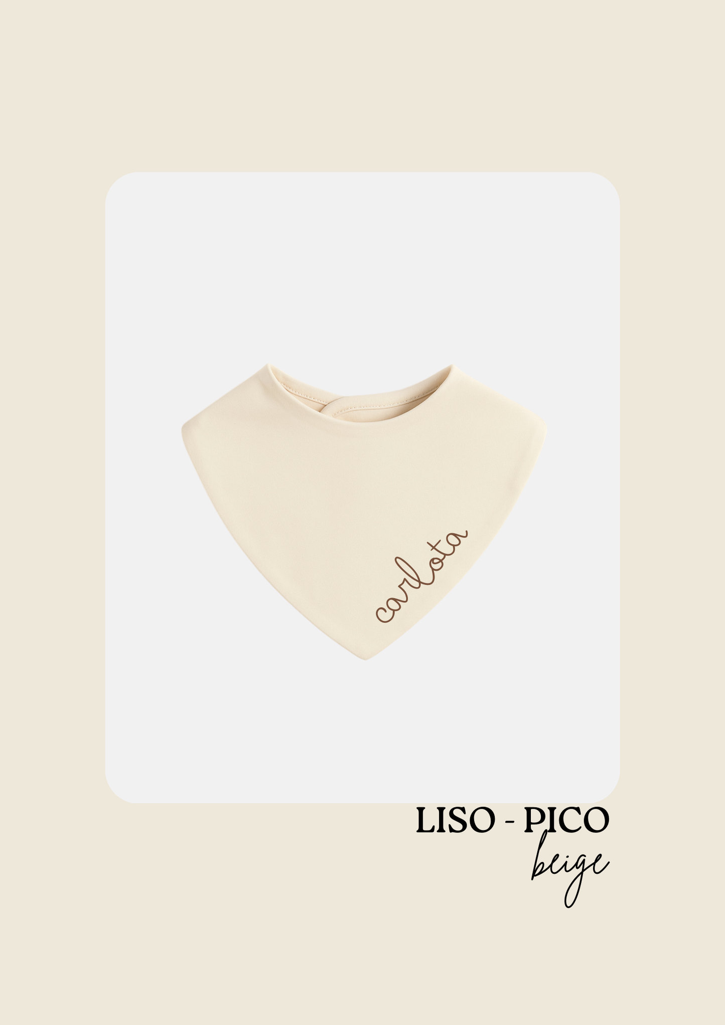 Personalized bib