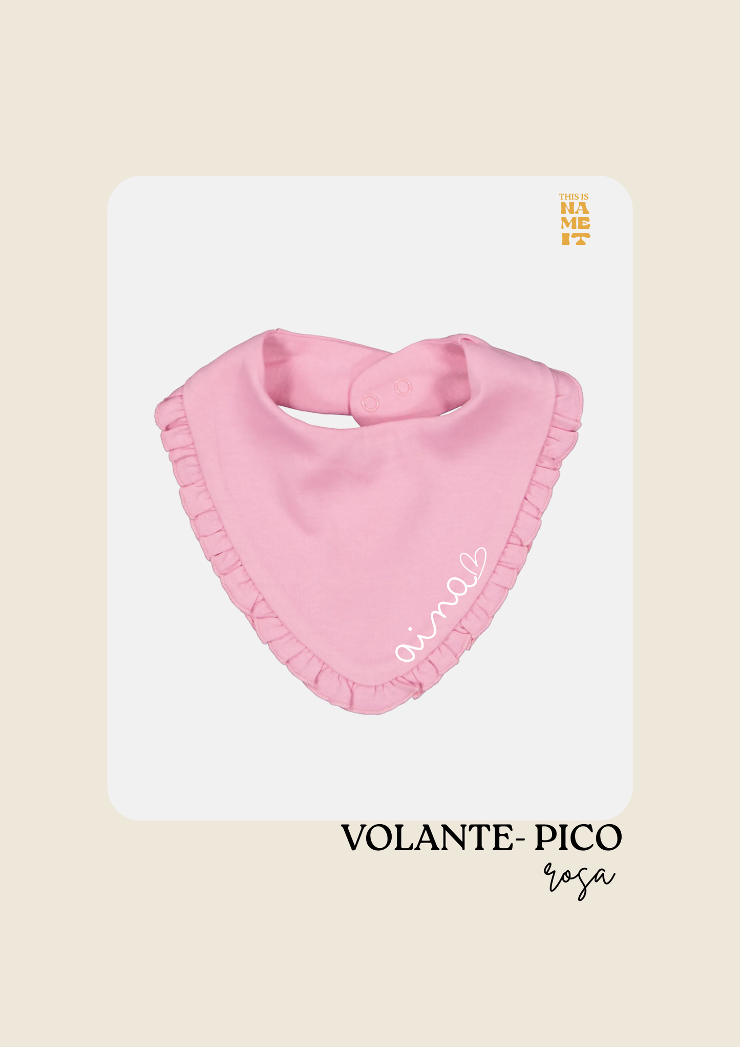 Personalized bib