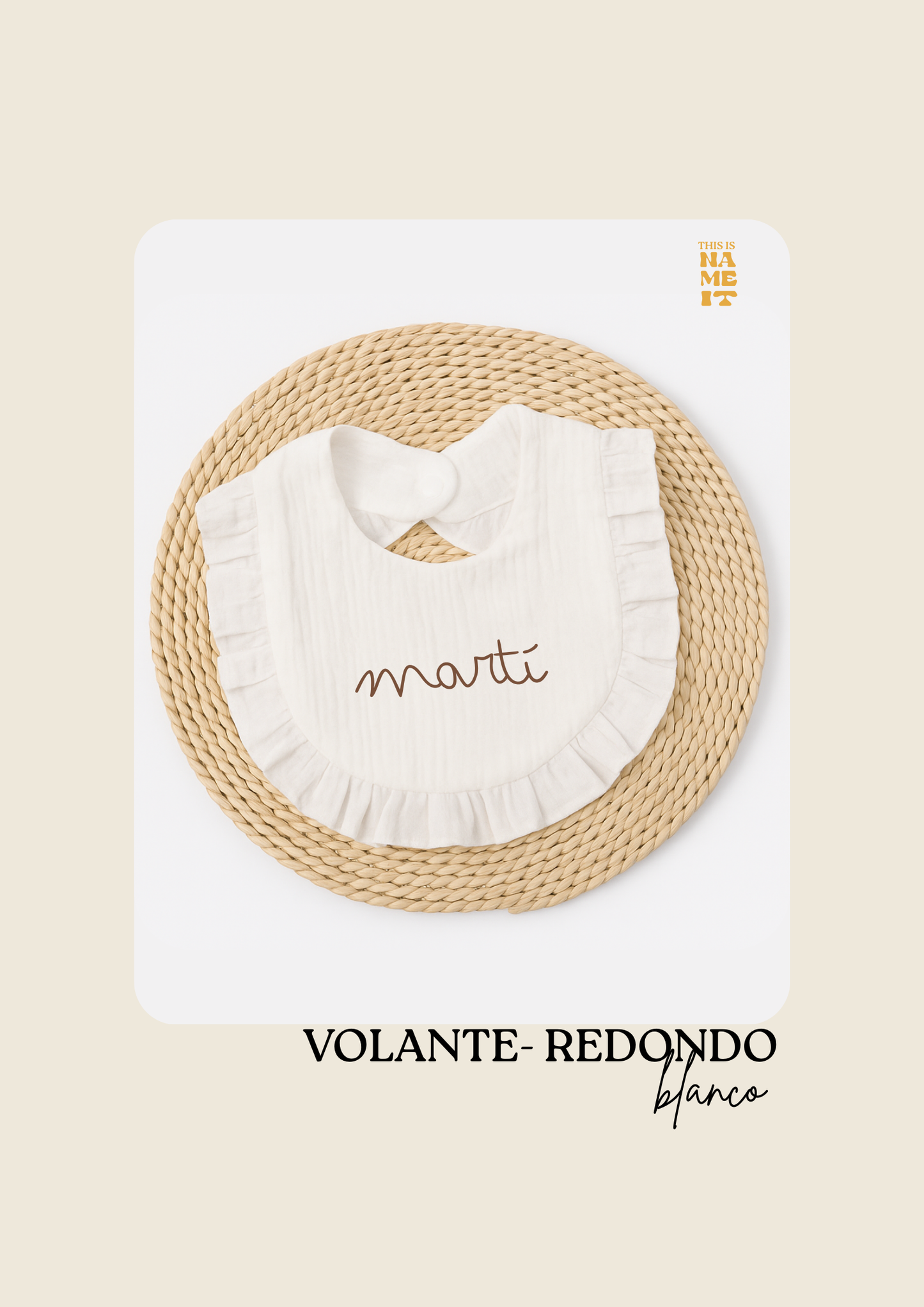 Personalized bib