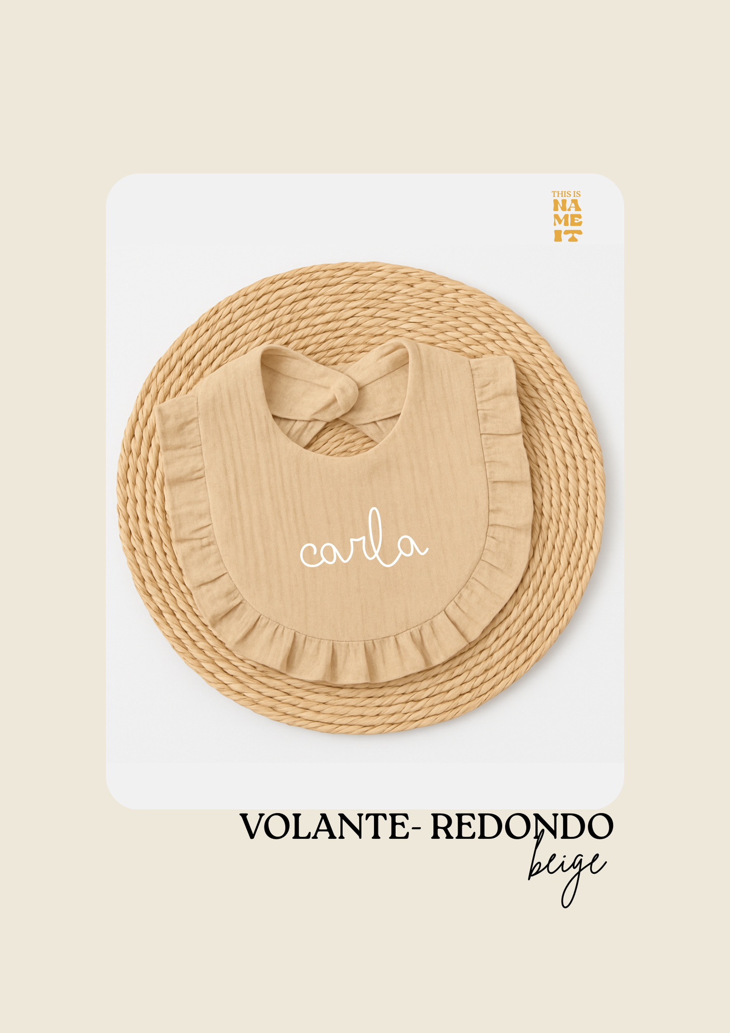 Personalized bib