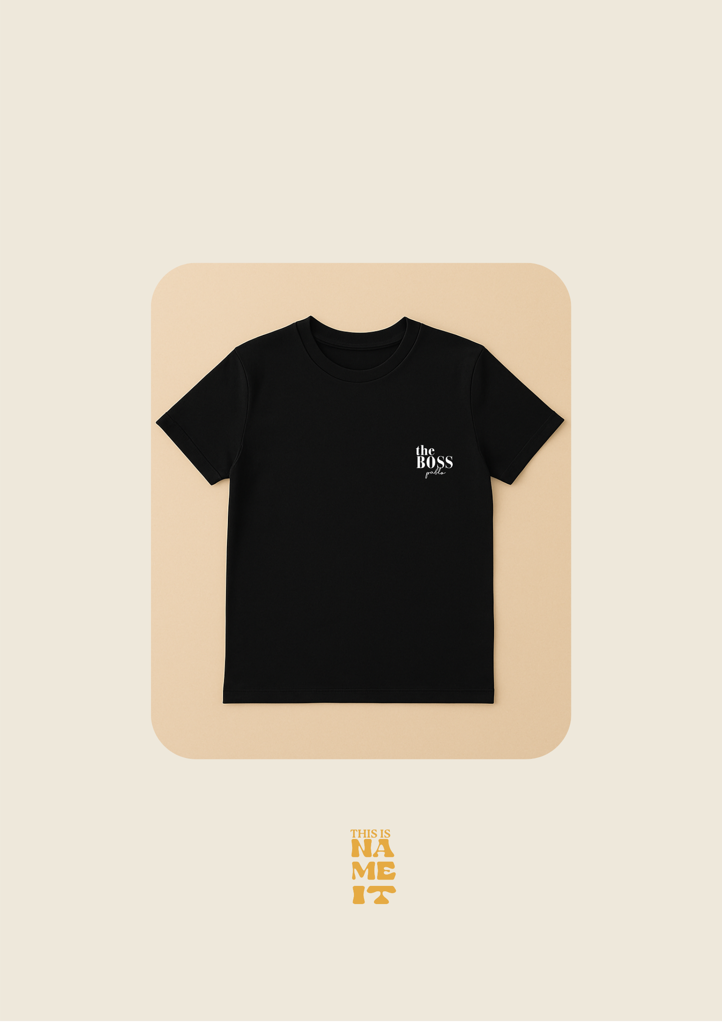 Camisetas personalizadas - The Boss & Mini Boss