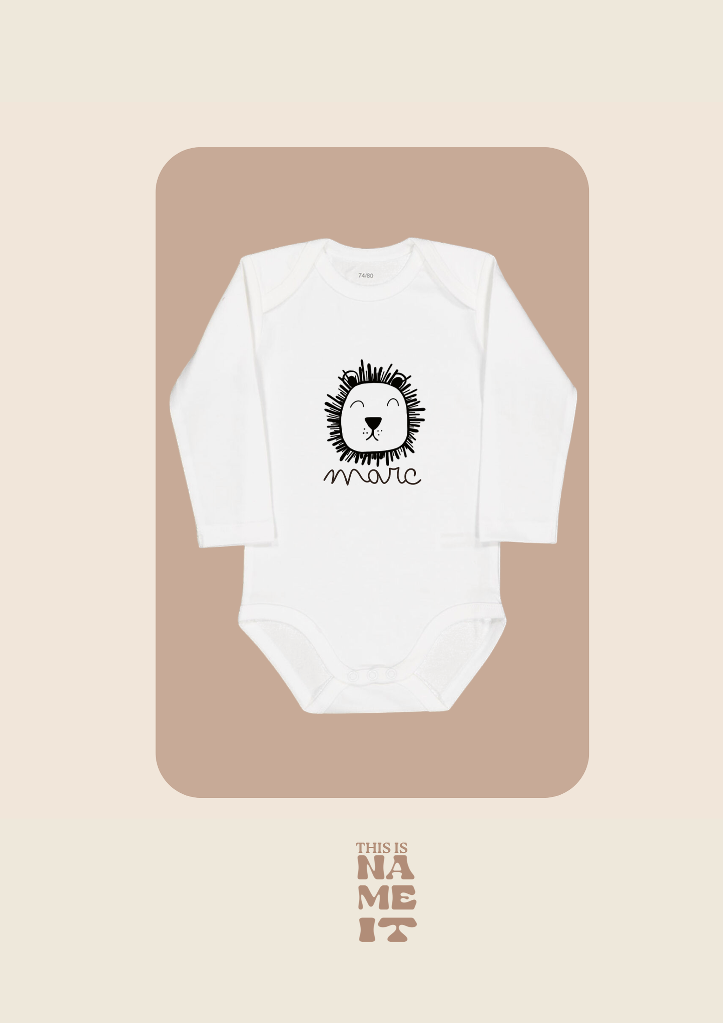 BODY BEBÉ PERSONALIZADO