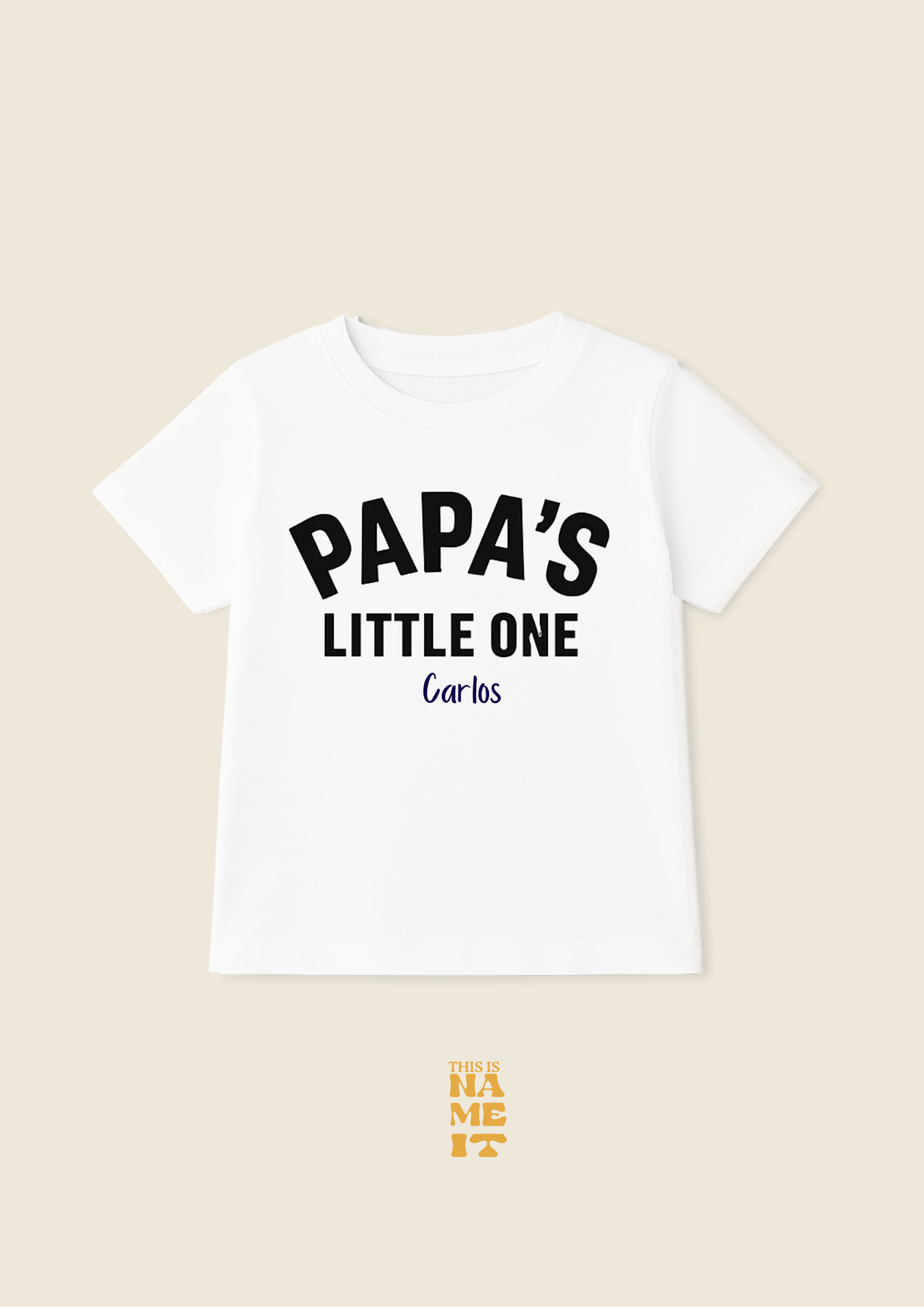 Camiseta Mama's o Papa's little one ✨