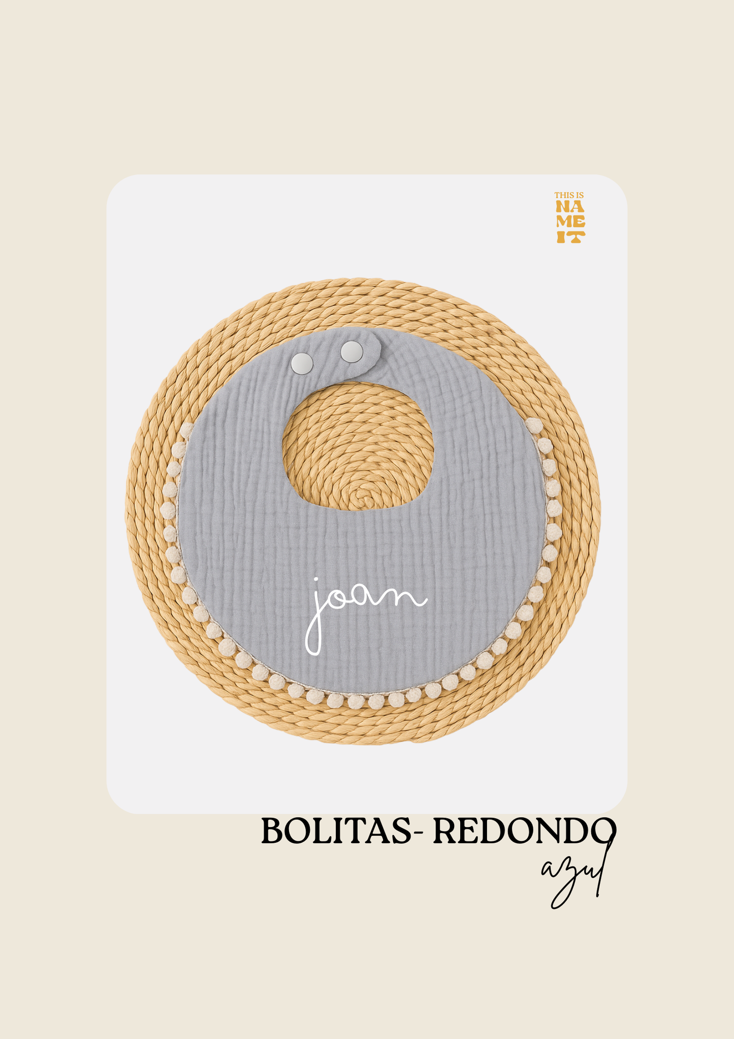 Personalized bib