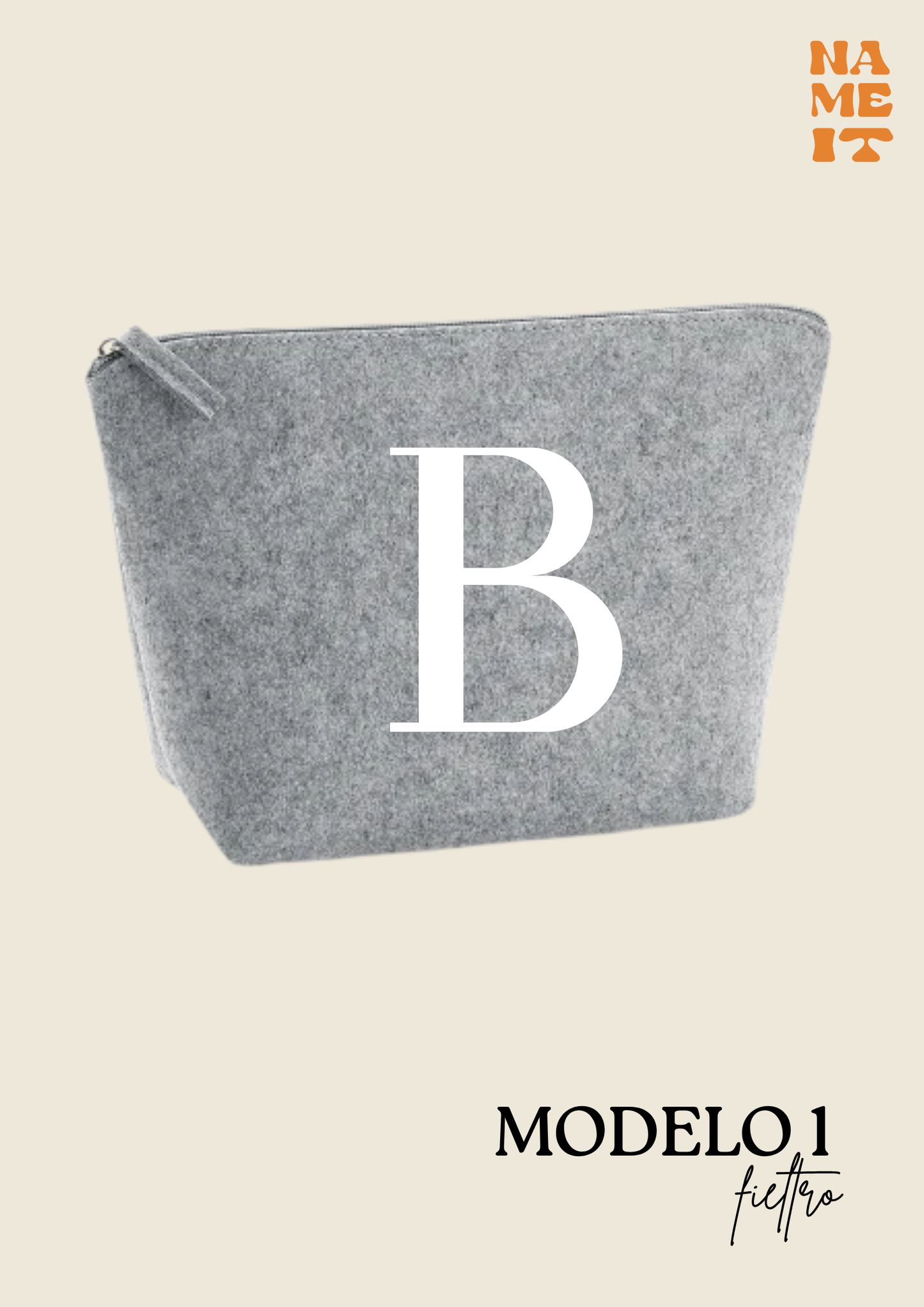 Personalized toiletry bag and case