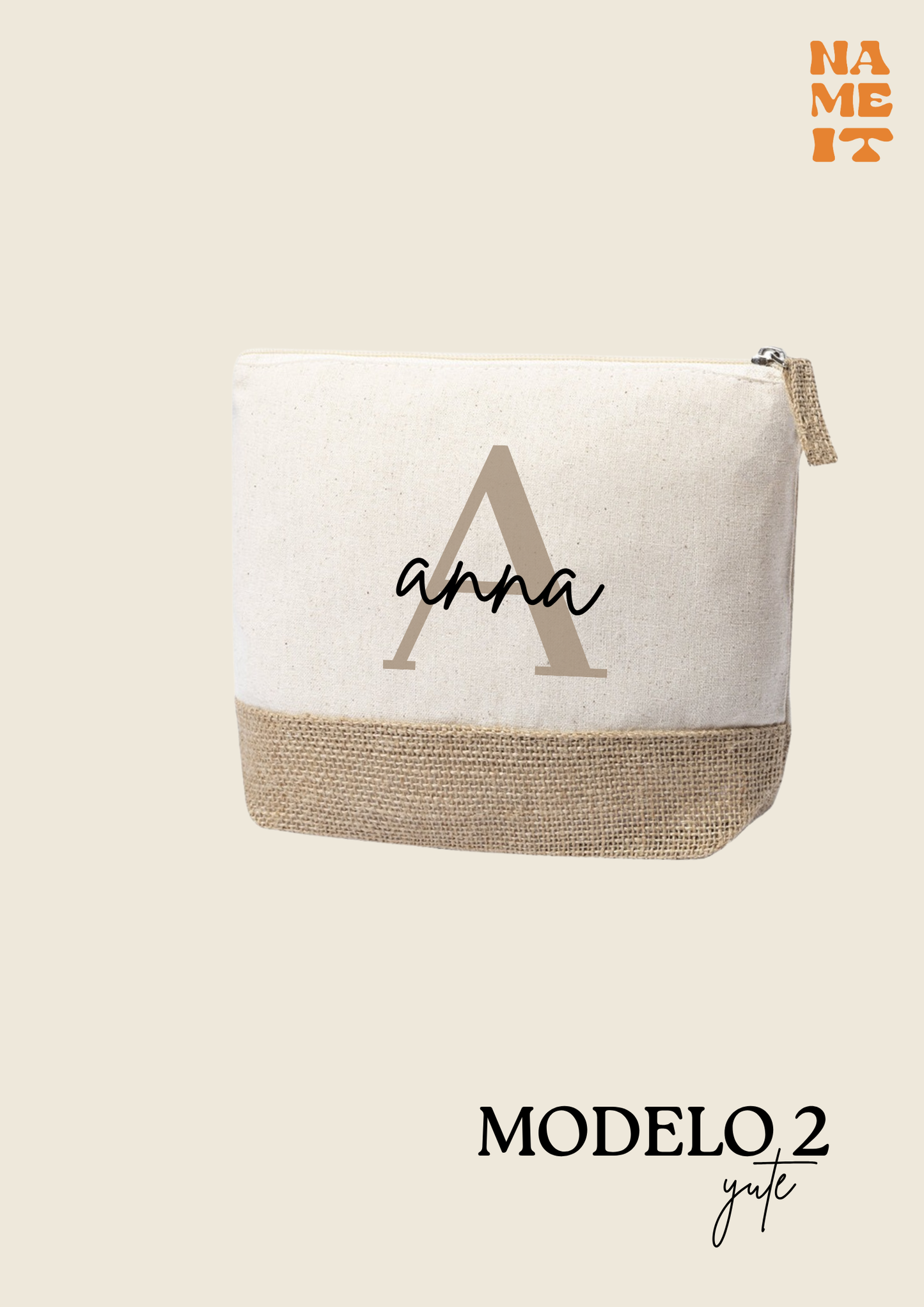 Personalized toiletry bag and case