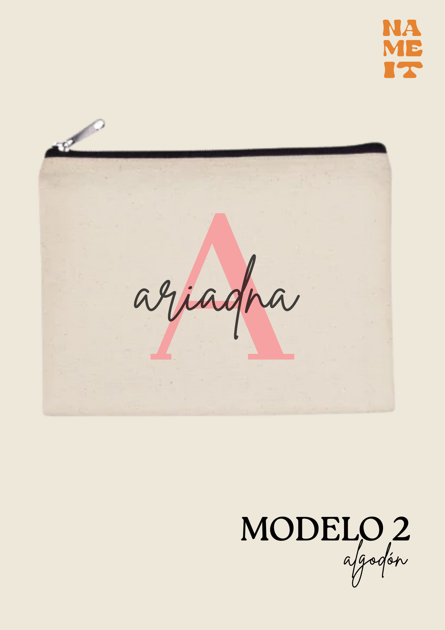 Personalized toiletry bag and case