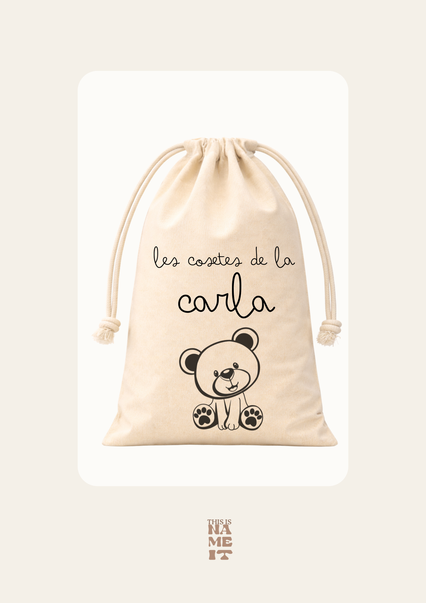 Saquitos personalizados