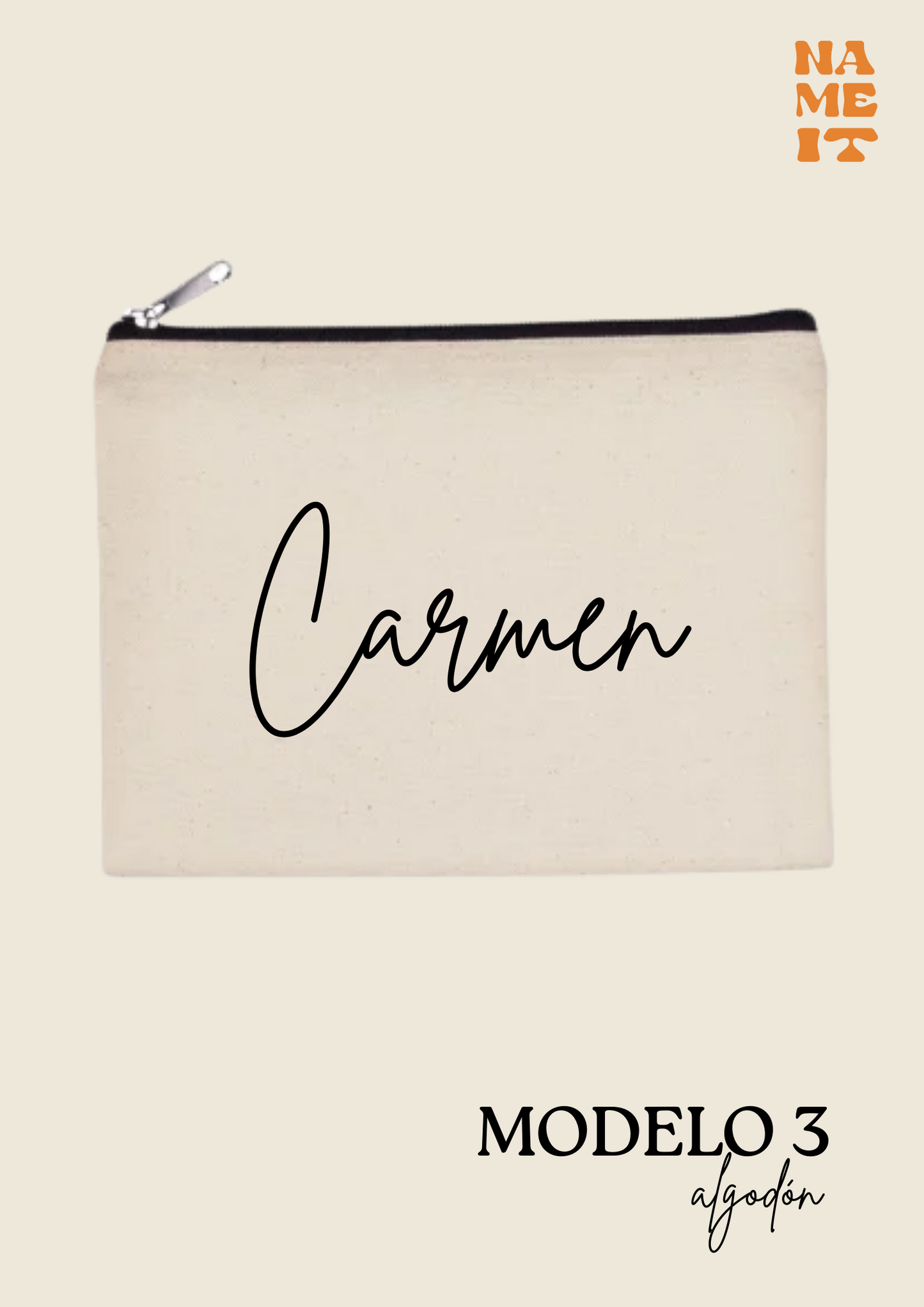 Personalized toiletry bag and case
