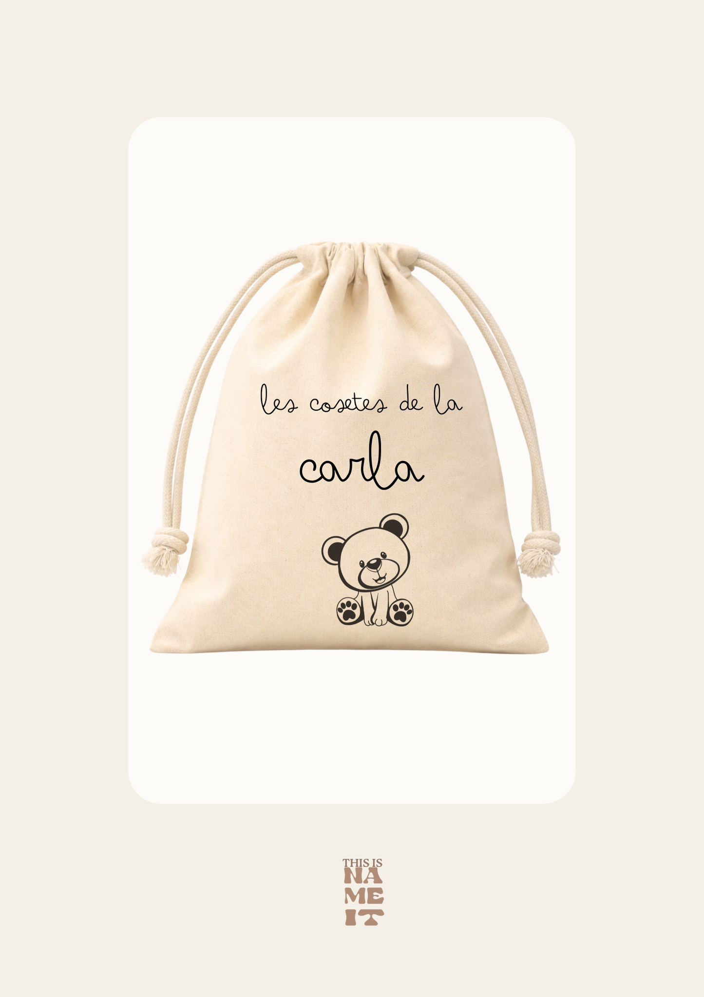 Saquitos personalizados