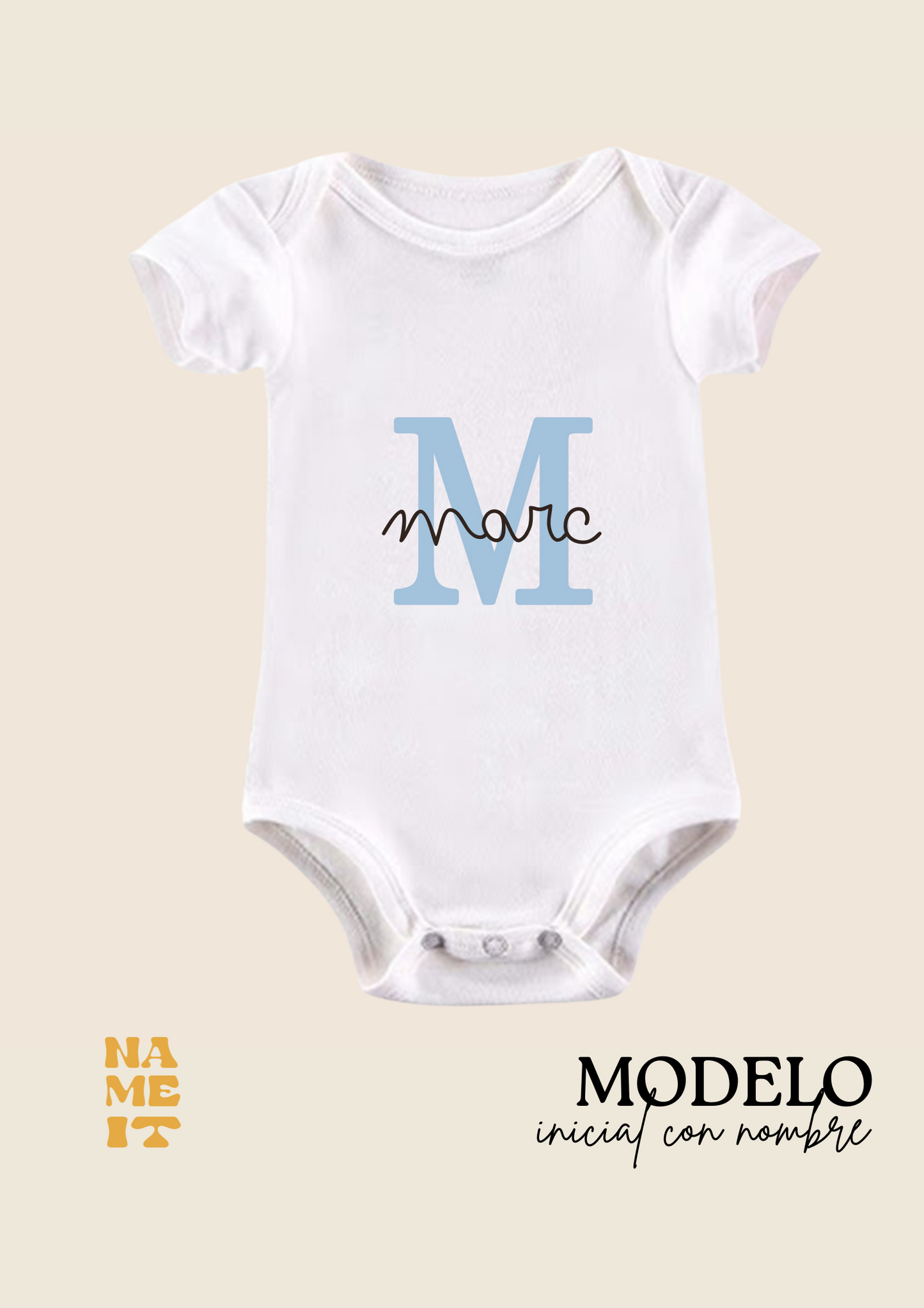 PERSONALIZED BABY BODYSUIT