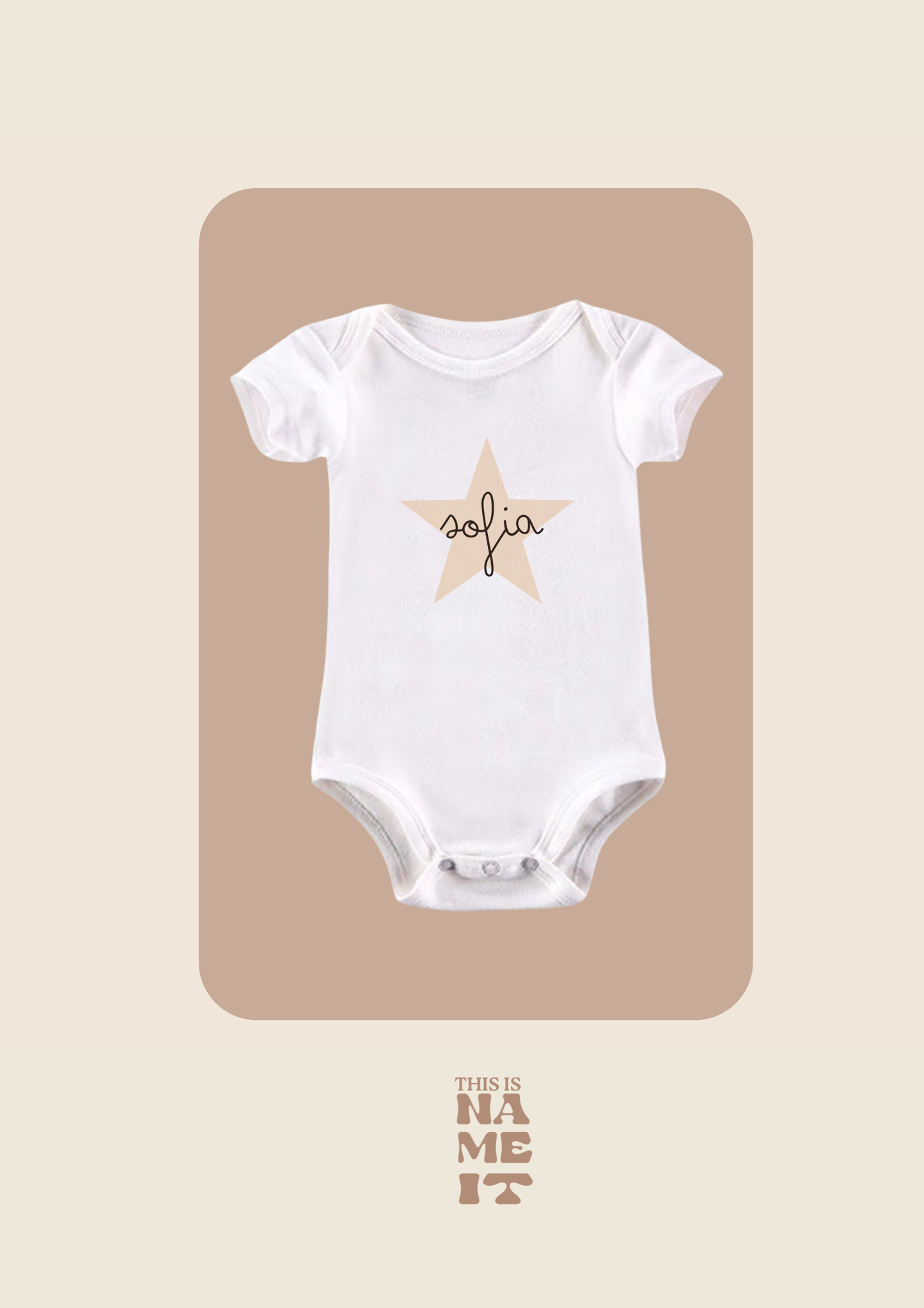 BODY BEBÉ PERSONALIZADO