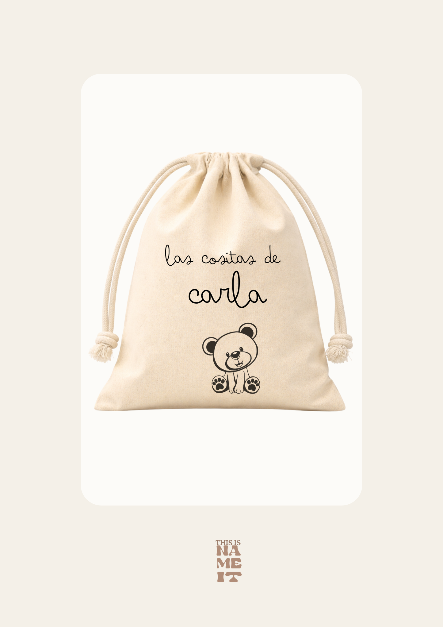 Saquitos personalizados