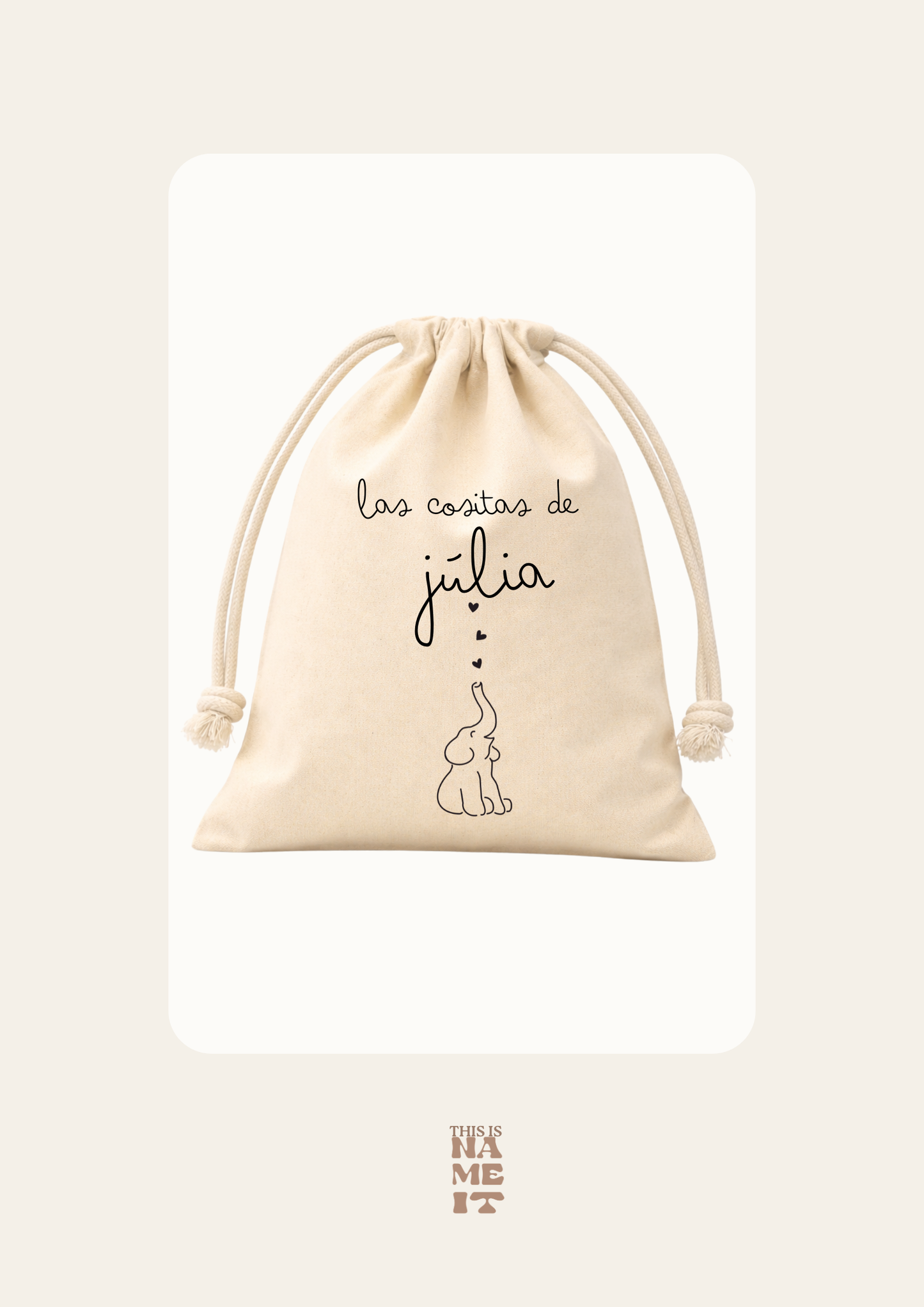 Saquitos personalizados