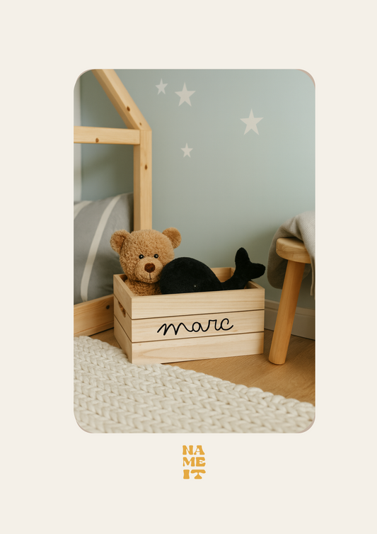 Personalized wooden box