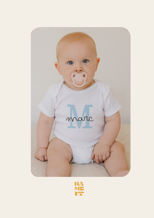 PERSONALIZED BABY BODYSUIT