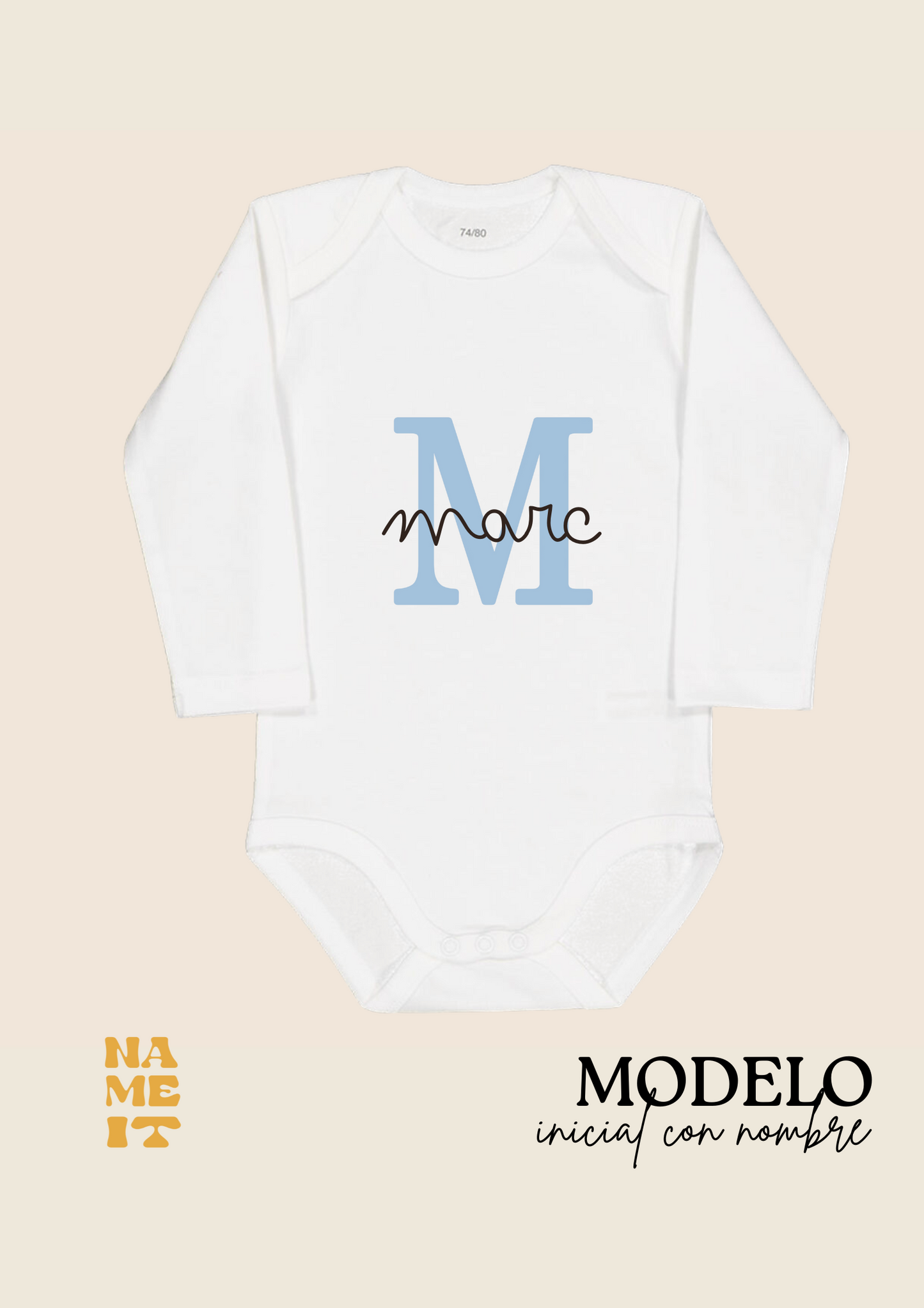 PERSONALIZED BABY BODYSUIT