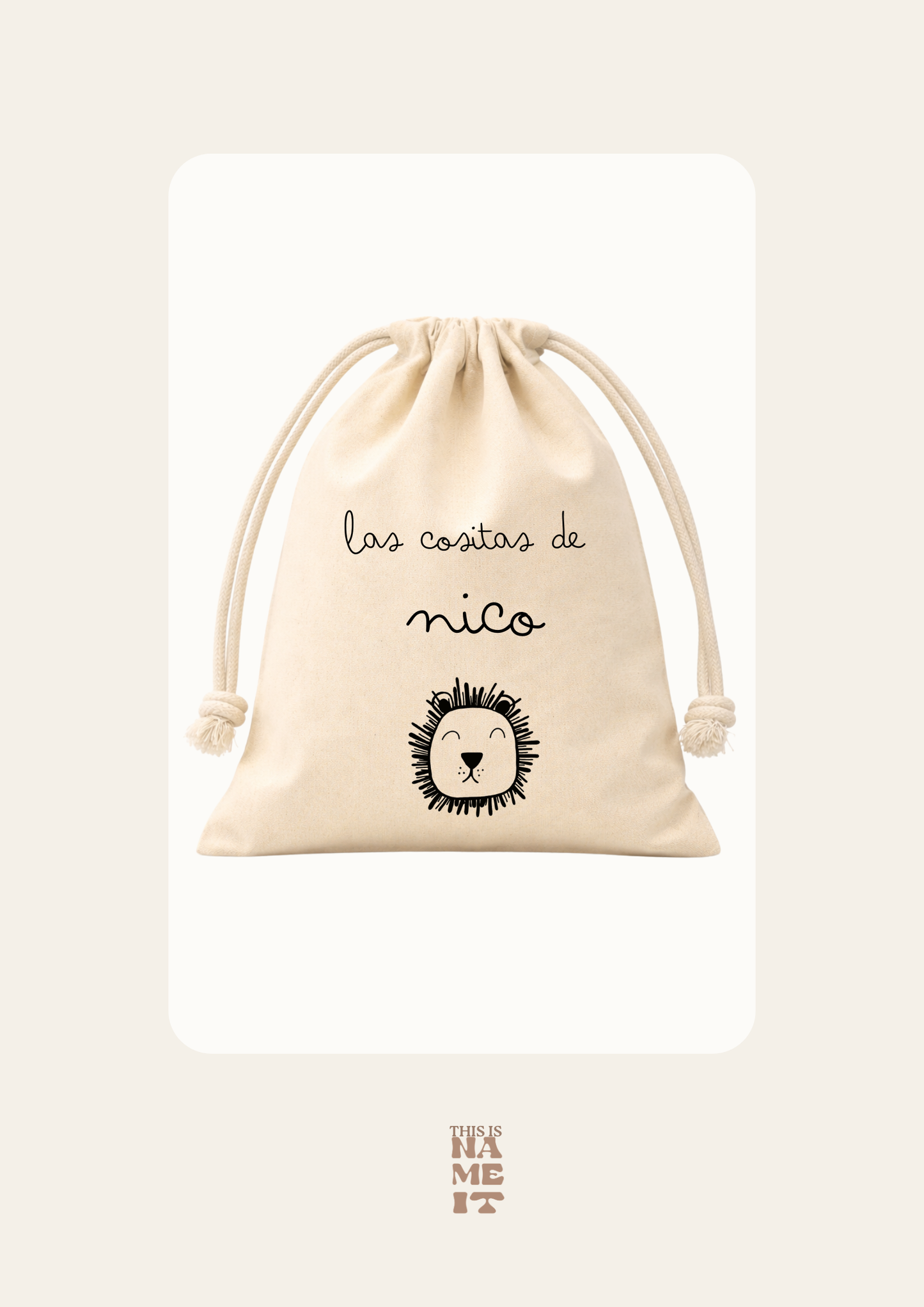 Saquitos personalizados