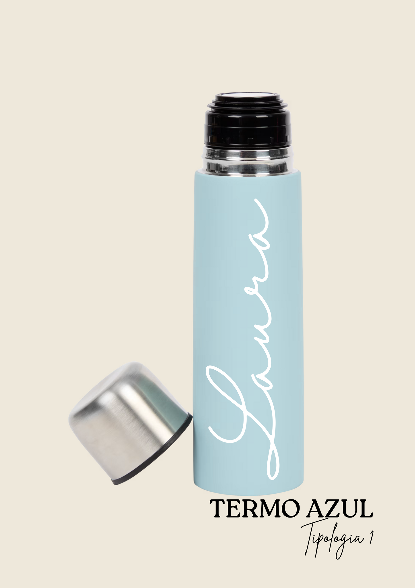 Personalized thermos