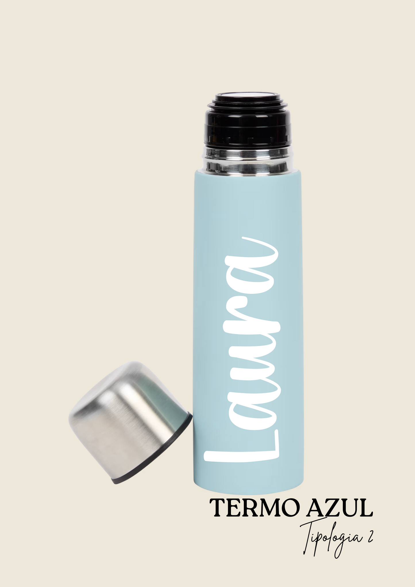 Personalized thermos