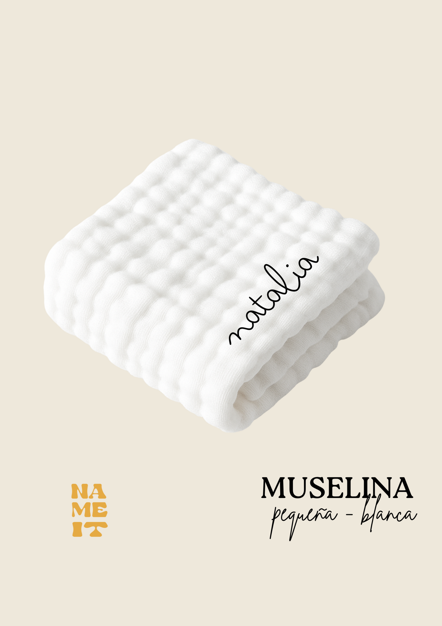 Personalized muslin