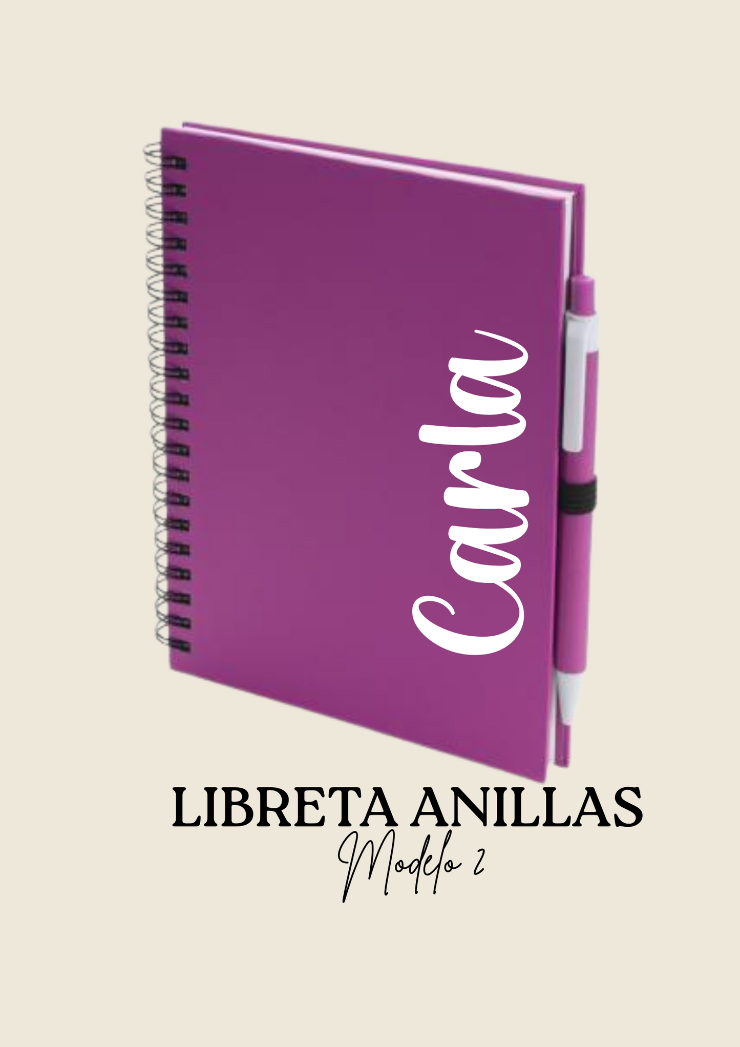 Personalized notebook