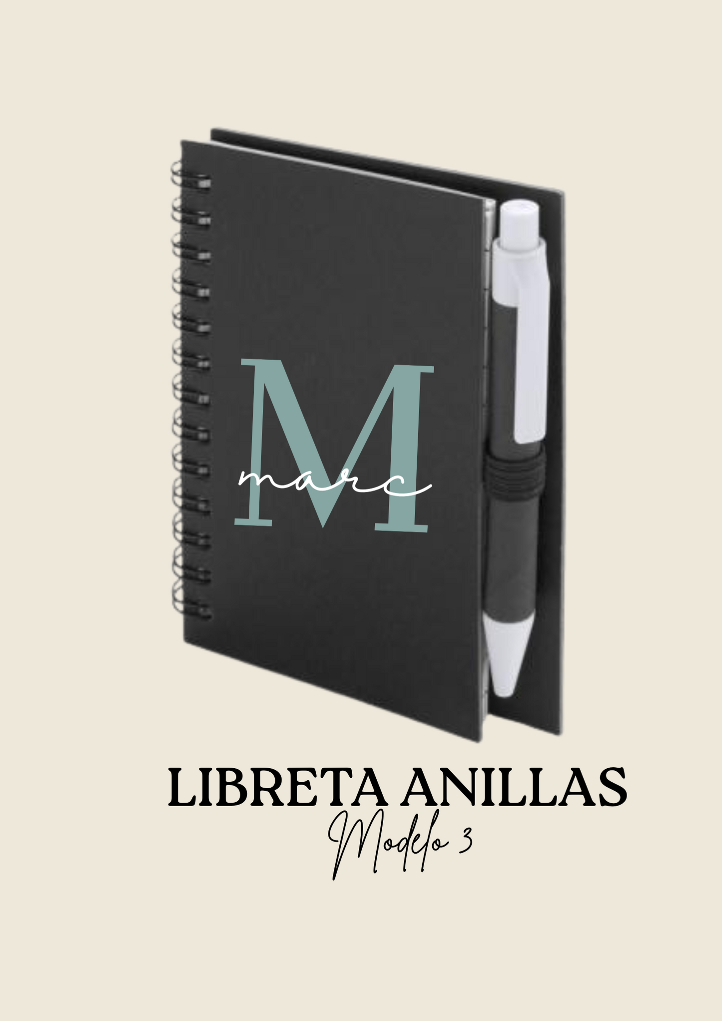 Personalized notebook