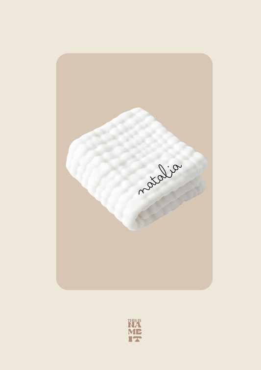 Muselina personalizada