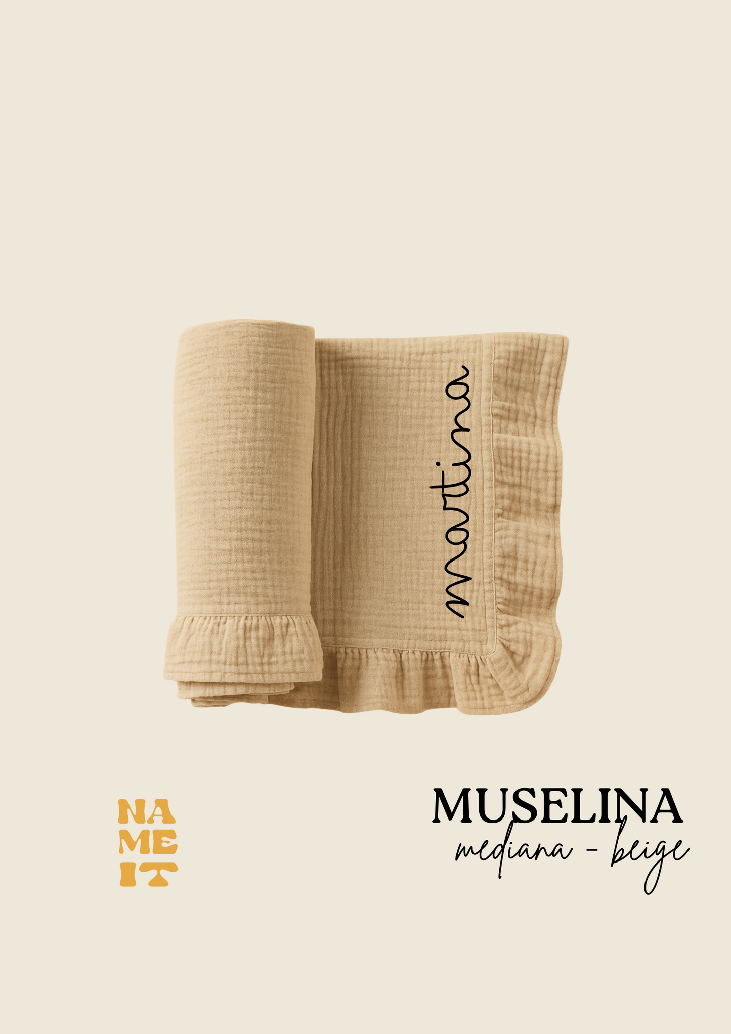 Personalized muslin