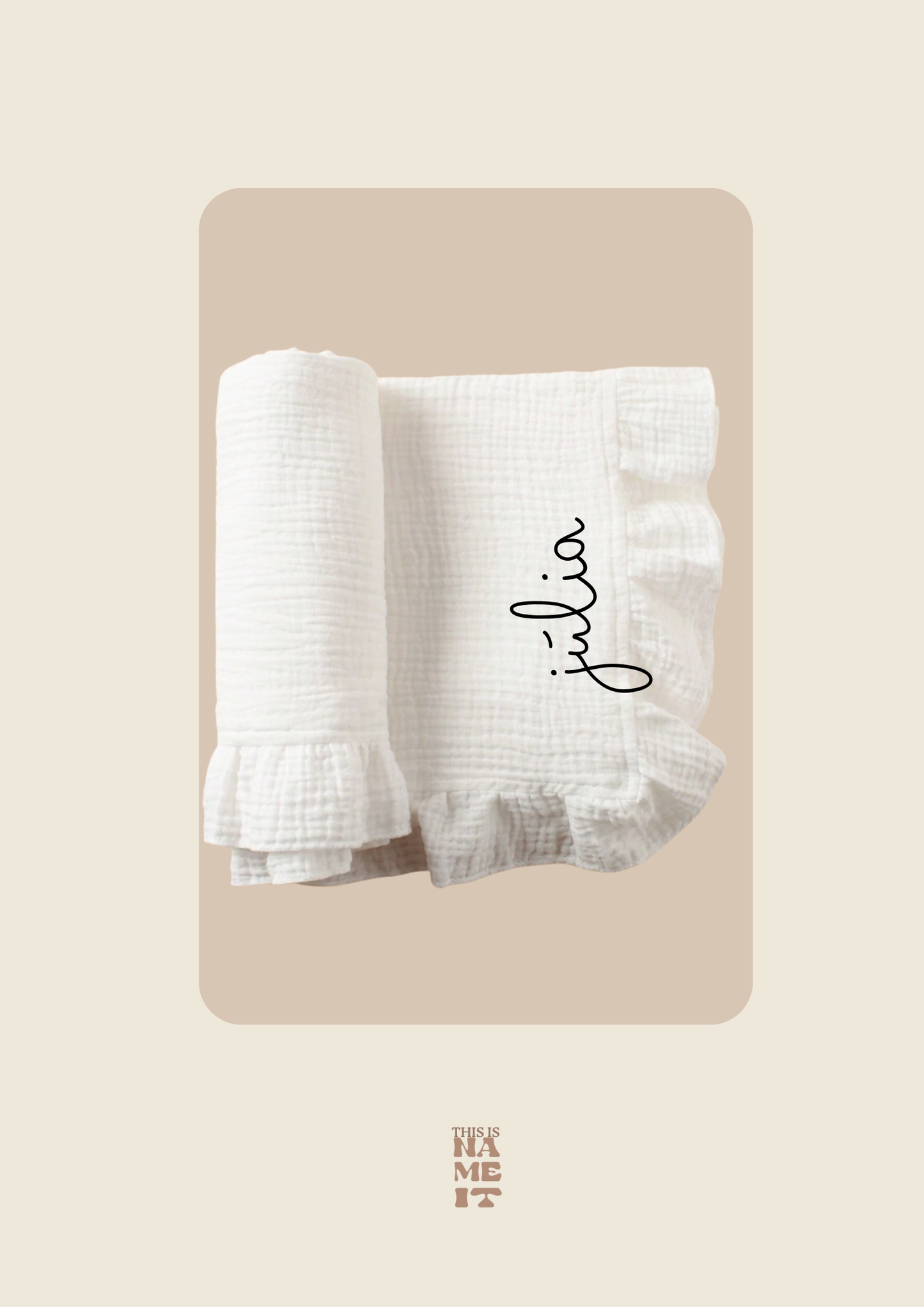 Muselina personalizada