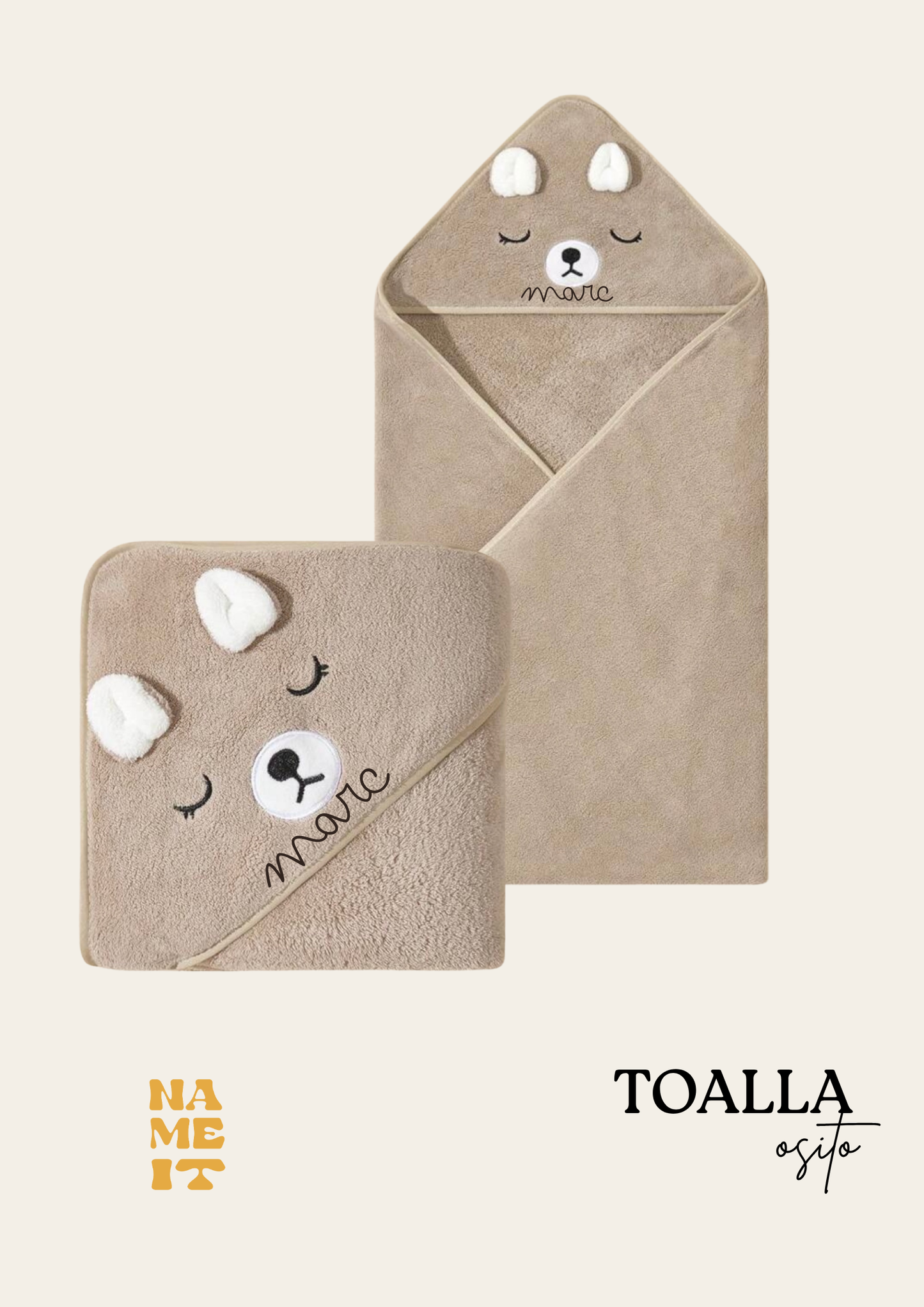 Personalized towel 