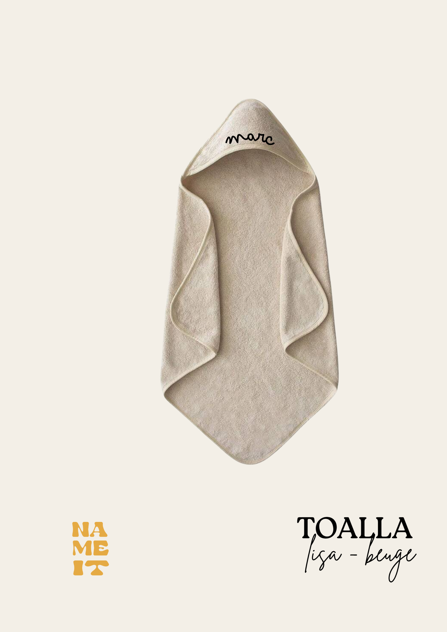 Personalized towel 