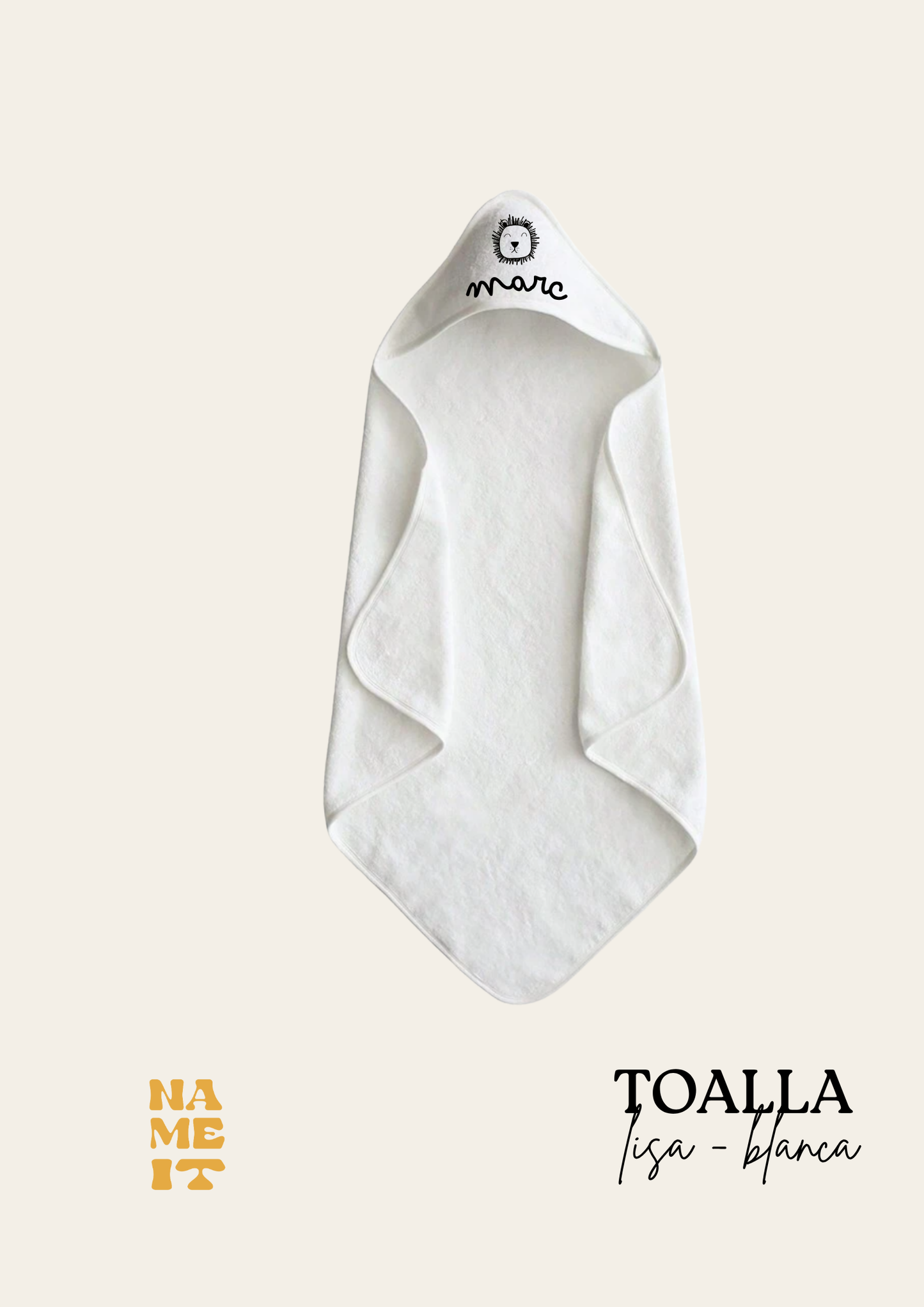 Personalized towel 