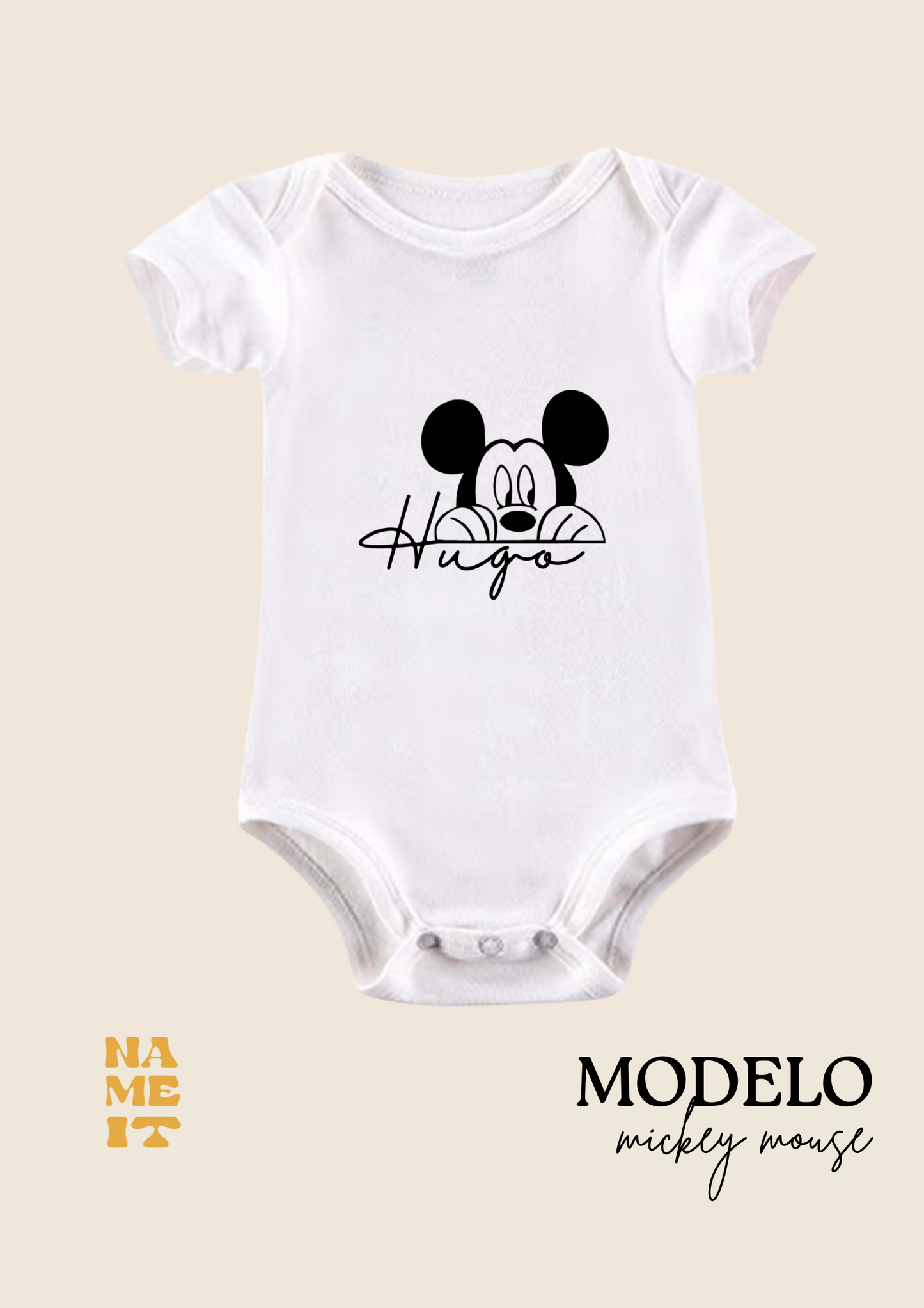 PERSONALIZED BABY BODYSUIT