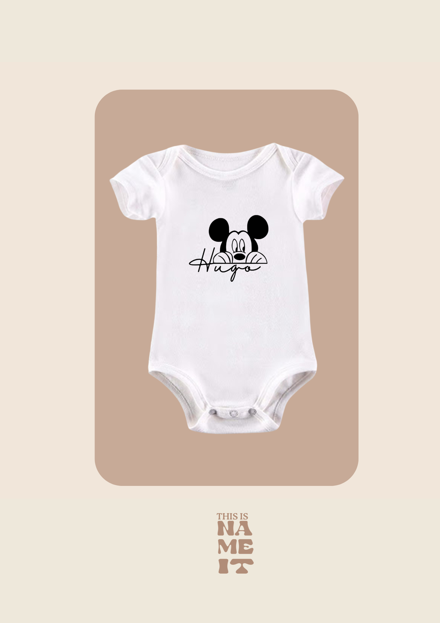 BODY BEBÉ PERSONALIZADO