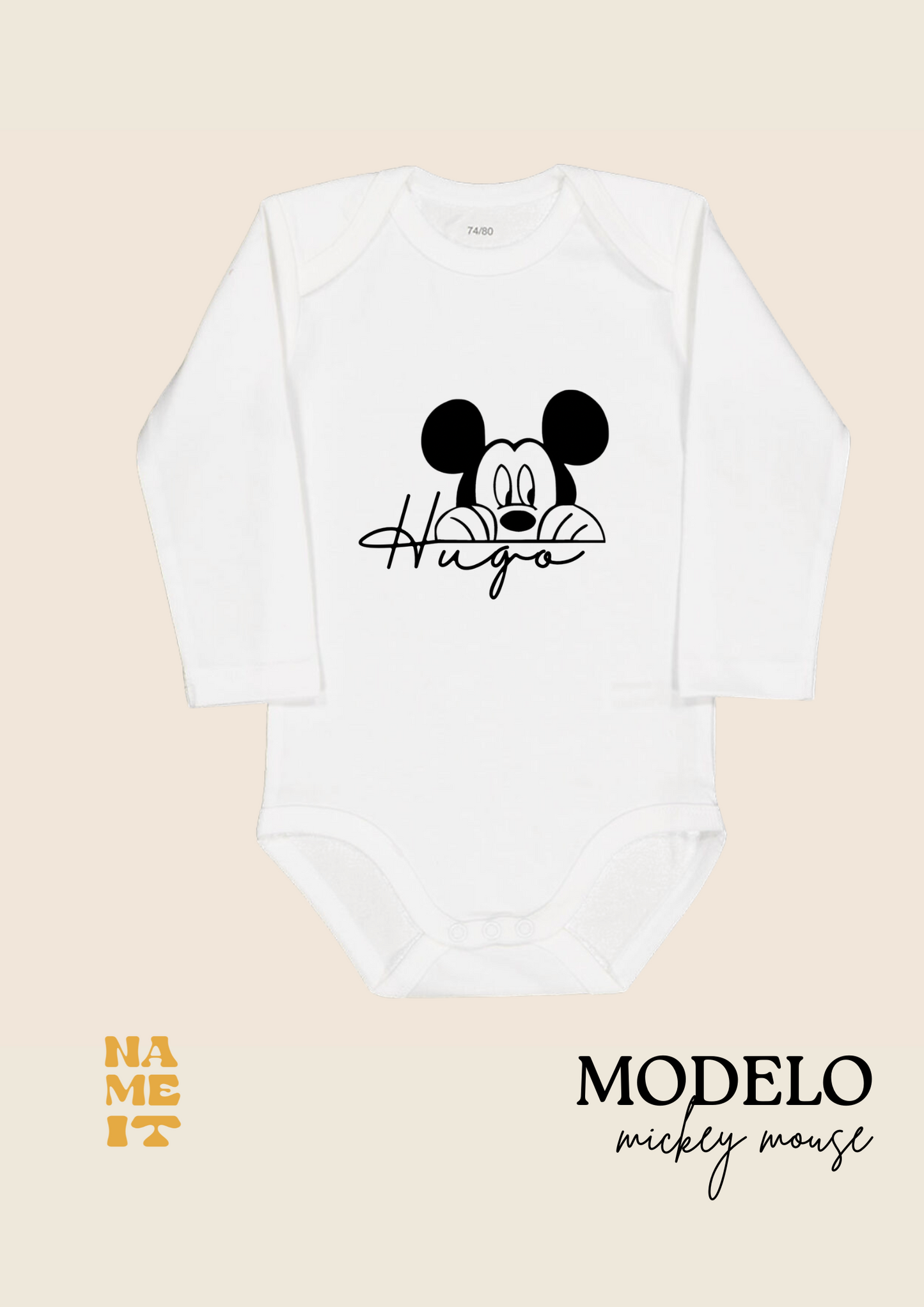 PERSONALIZED BABY BODYSUIT