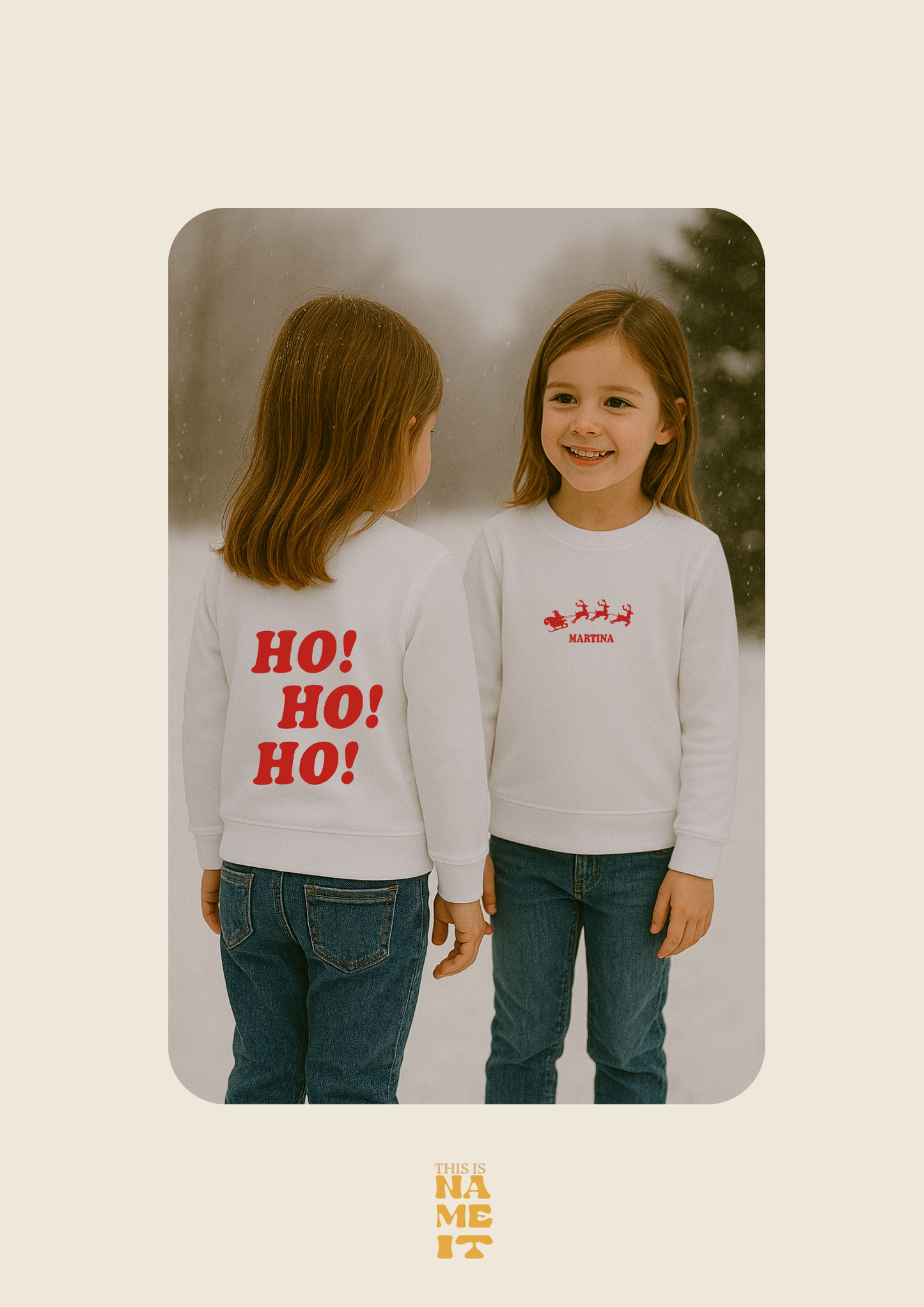 Sudadera Navideña Personalizada