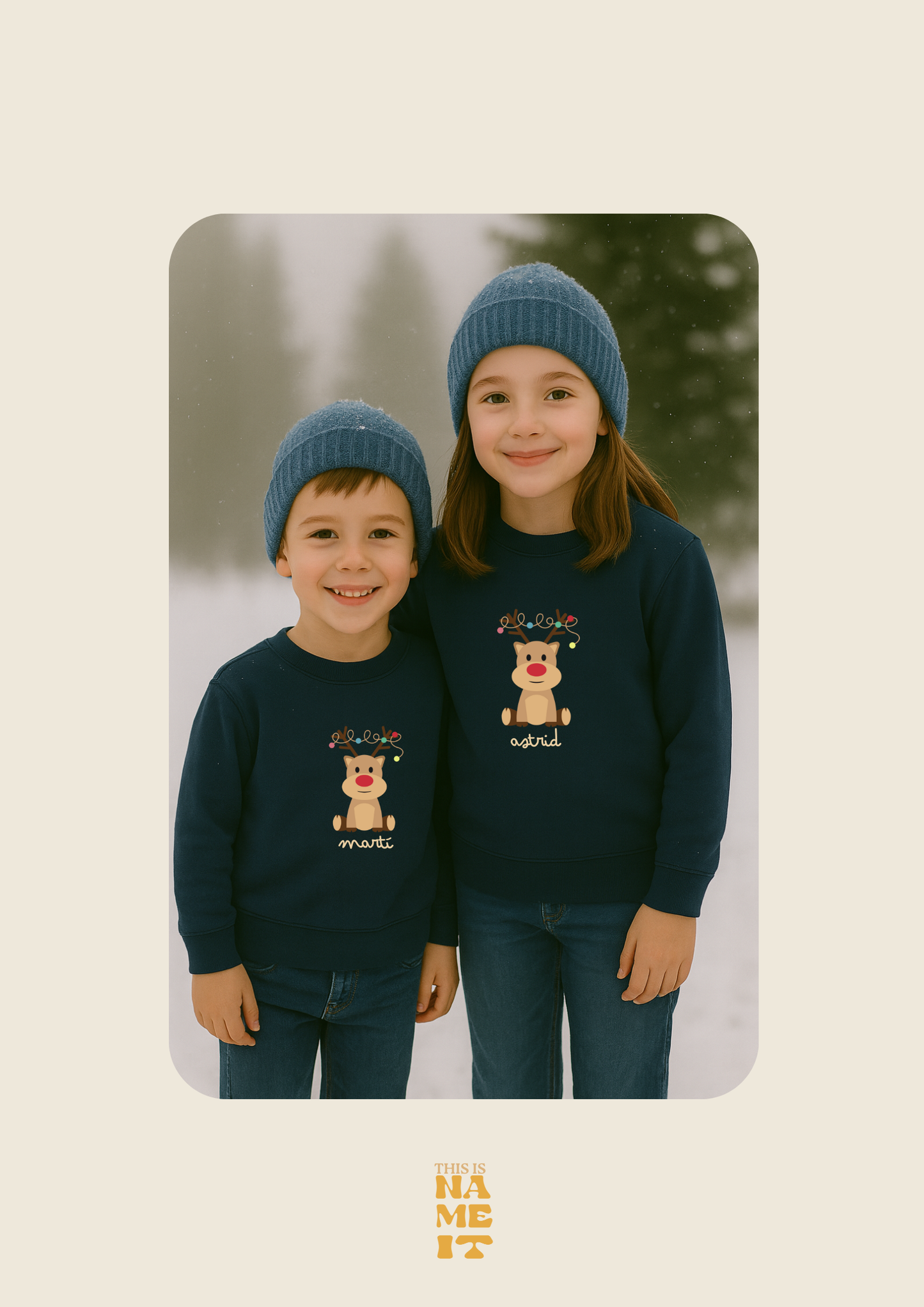 Sudadera Navideña Personalizada