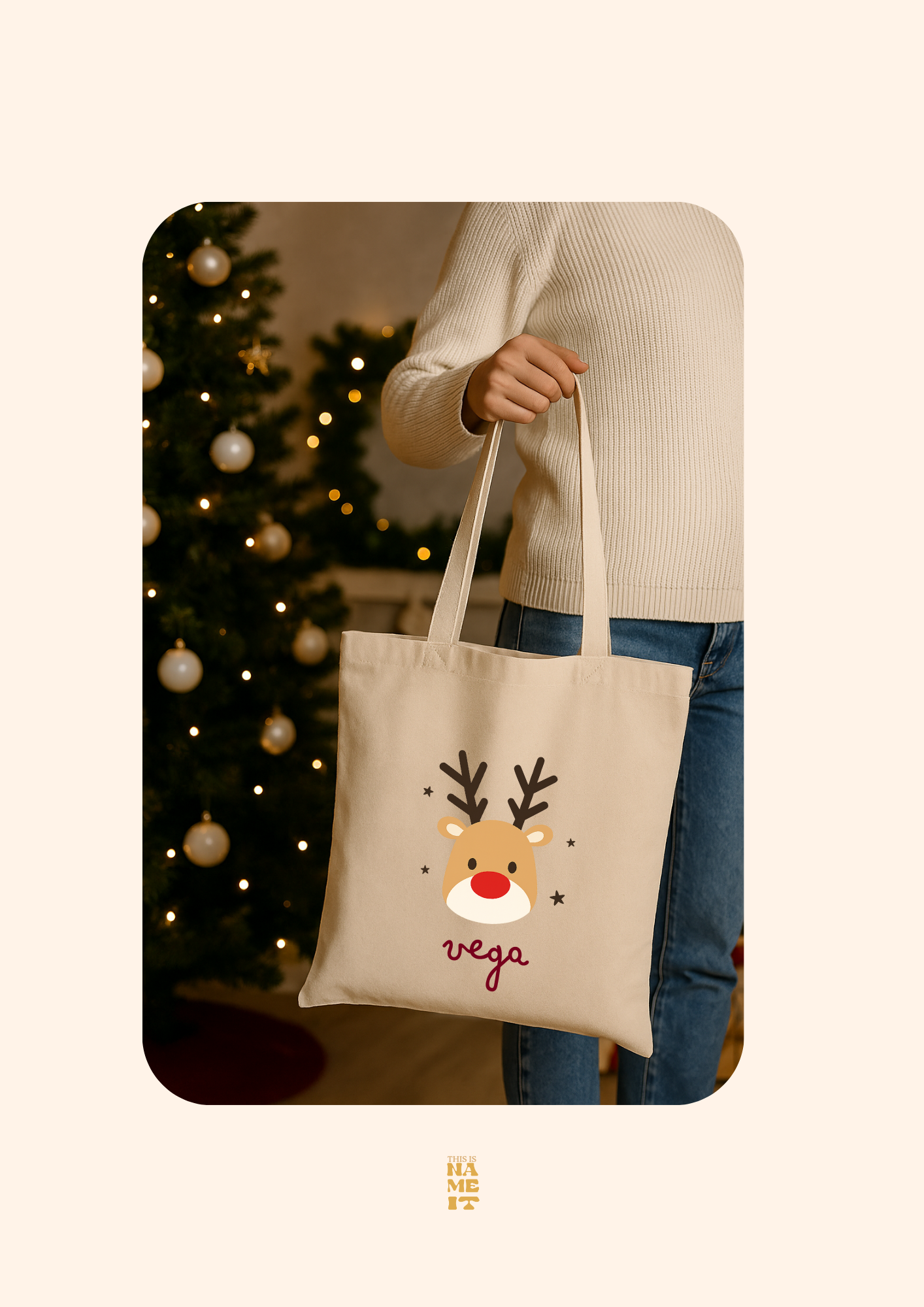 Tote Bag Nadalenca Personalitzada