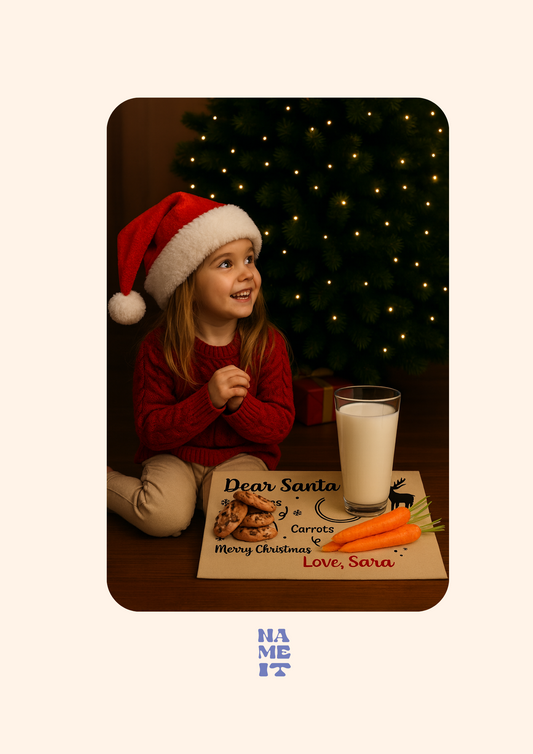 Tablecloth for Santa's meal