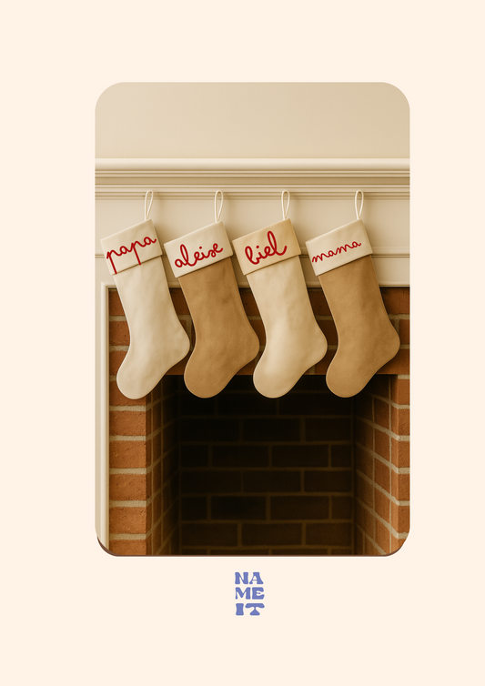 Personalized Christmas stocking
