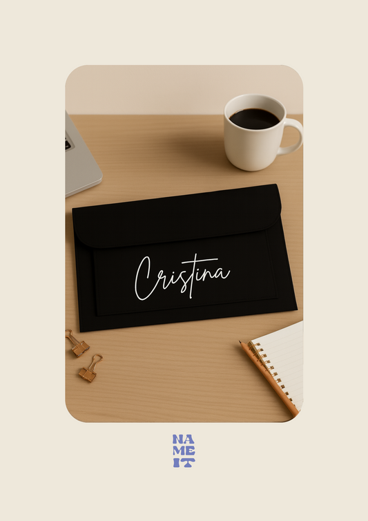 Personalized laptop sleeve