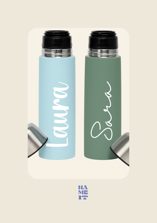 Personalized thermos