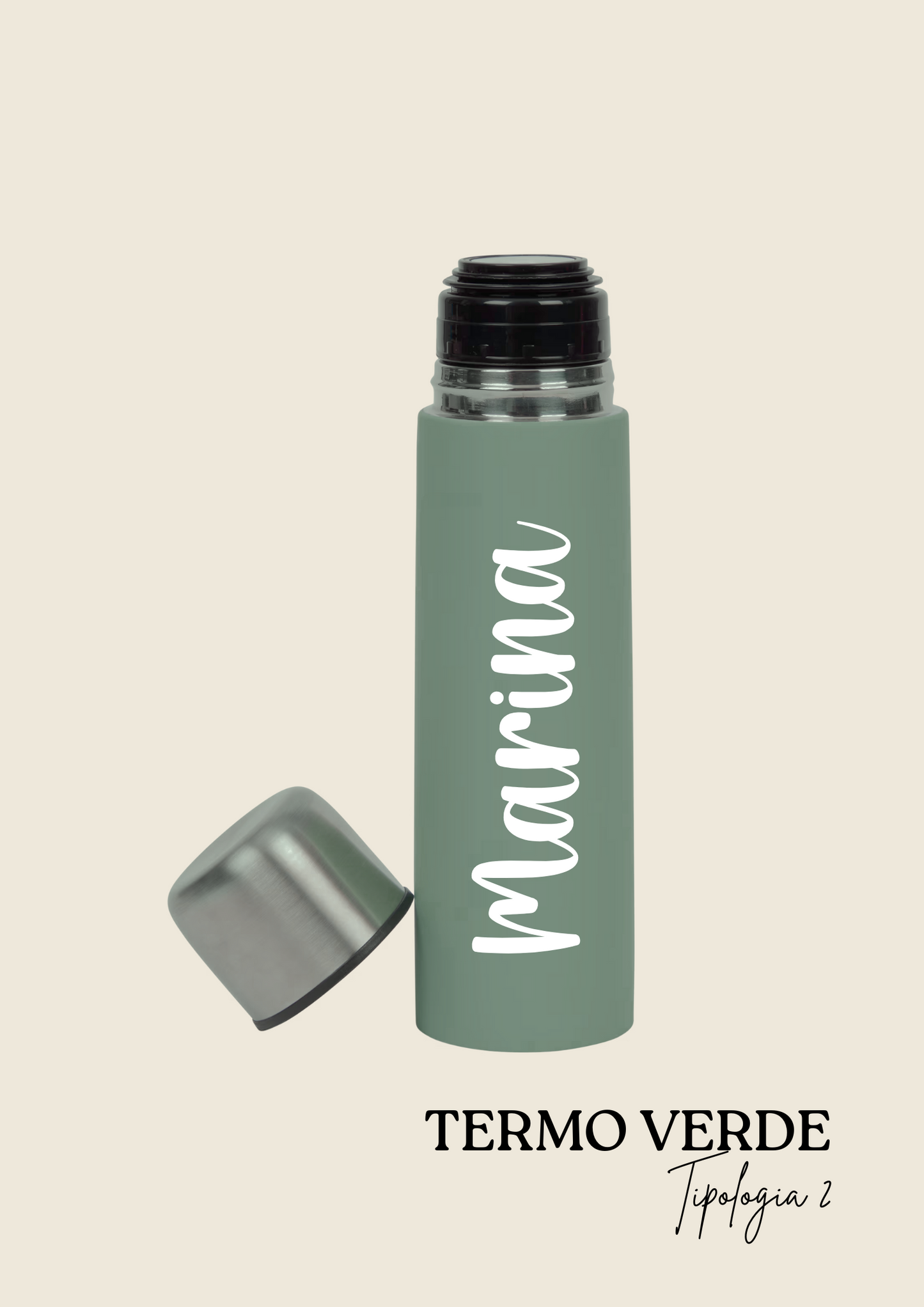 Personalized thermos