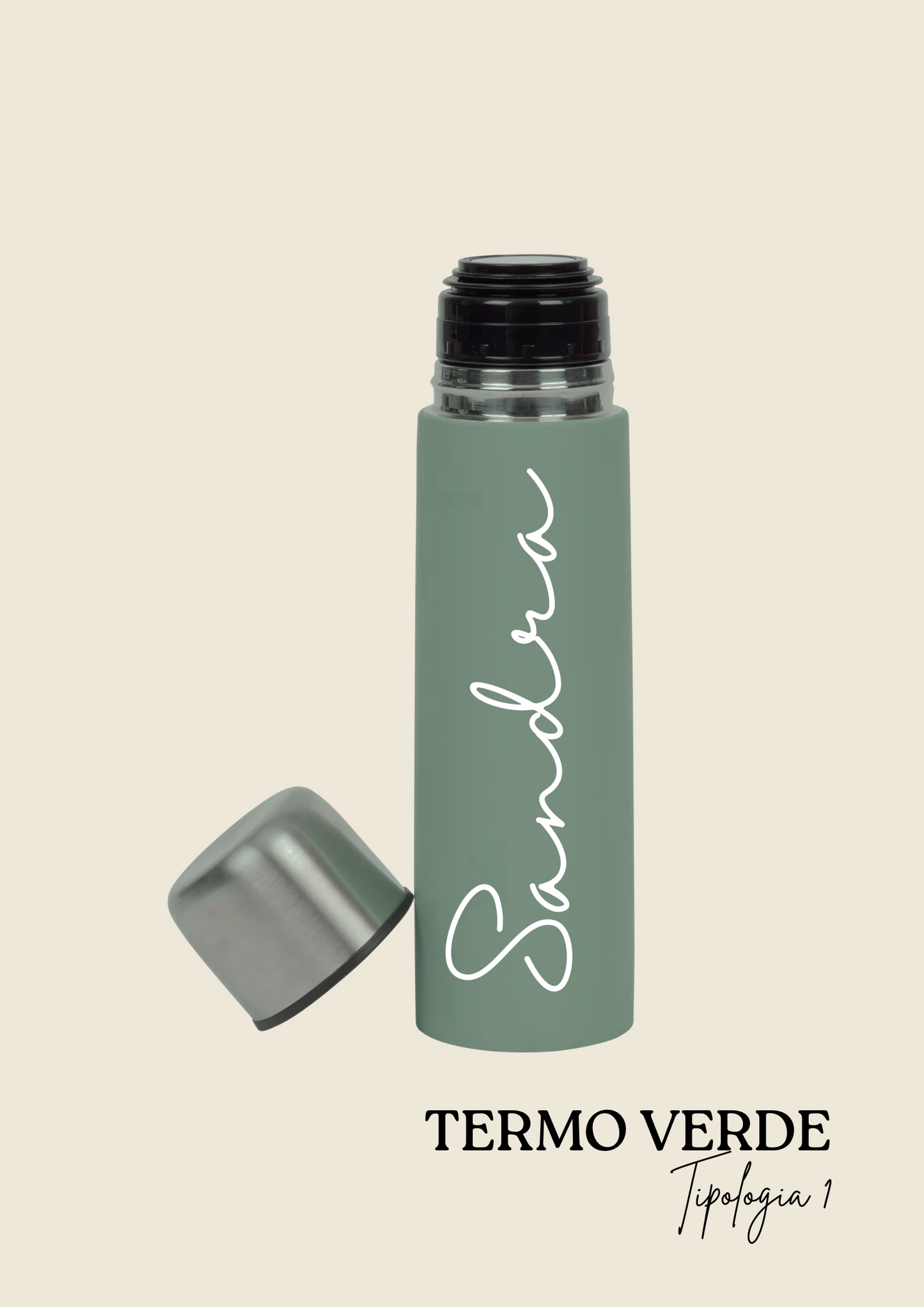 Personalized thermos
