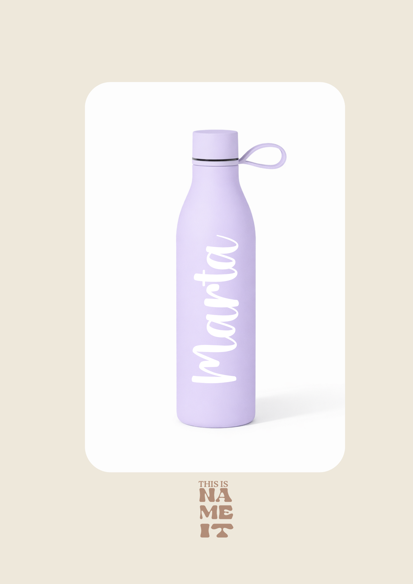 BOTELLA DE AGUA PERSONALIZADA