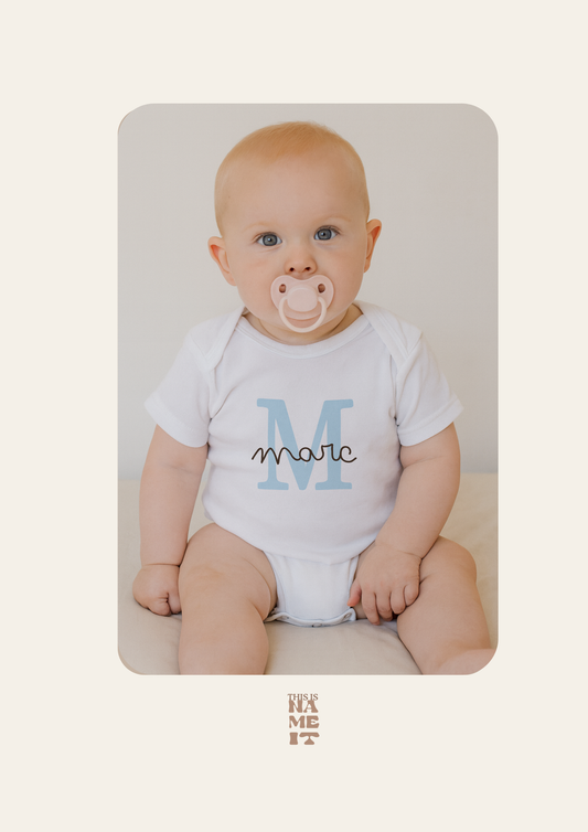 BODY BEBÉ PERSONALIZADO
